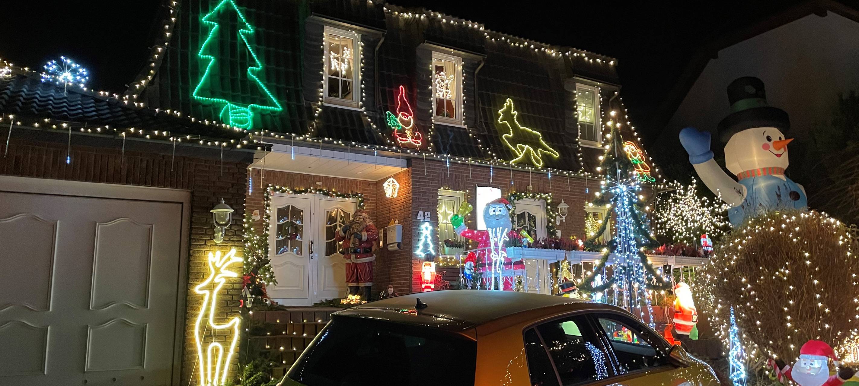 Weihnachtshaus in Dortmund-Kruckel