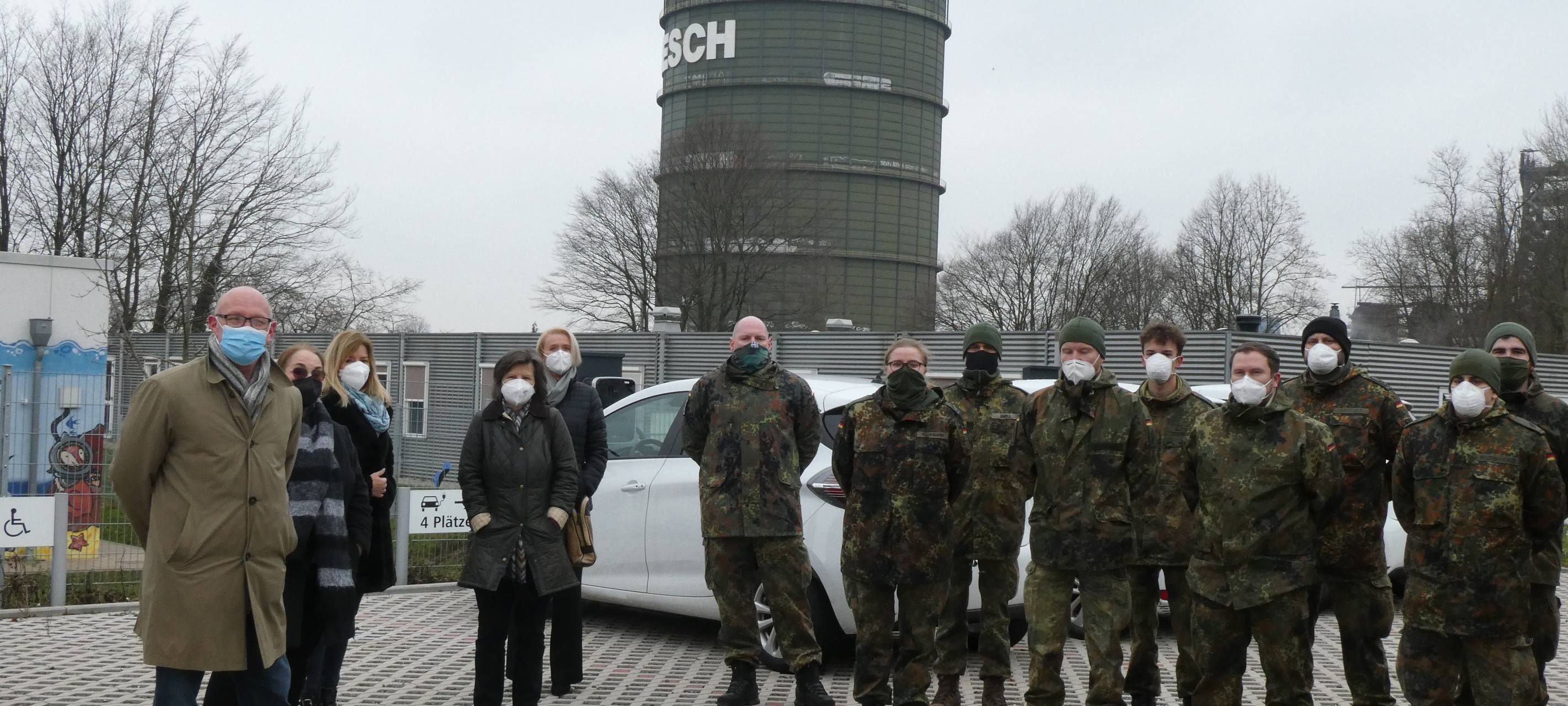 Bundeswehr unterstützt Dortmunder Senioreneinrichtungen