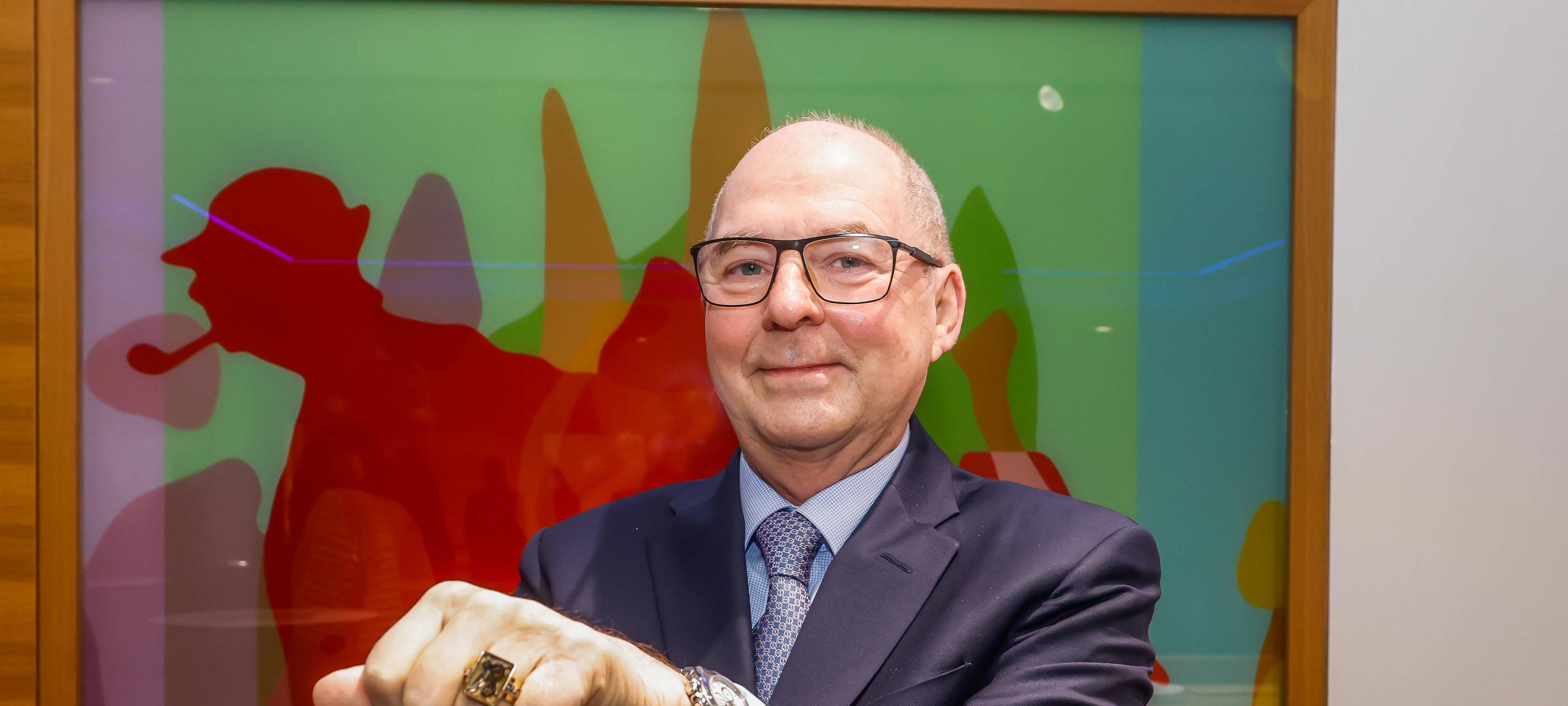 Heinz-Herbert Dustmann erhält Dortmunder City-Ring