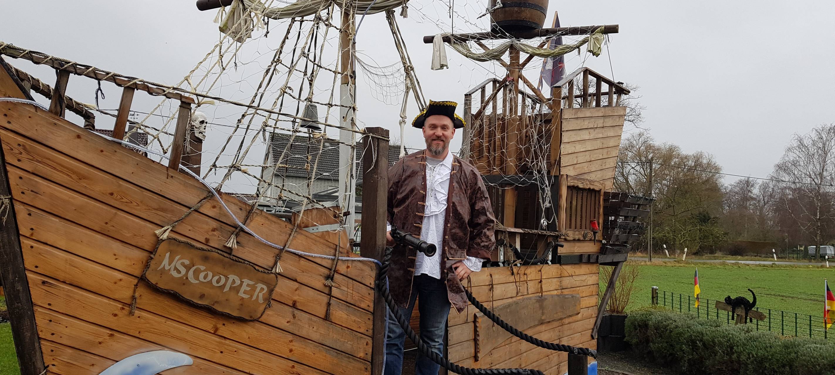 Piratenschiff in Dortmund-Lanstrop