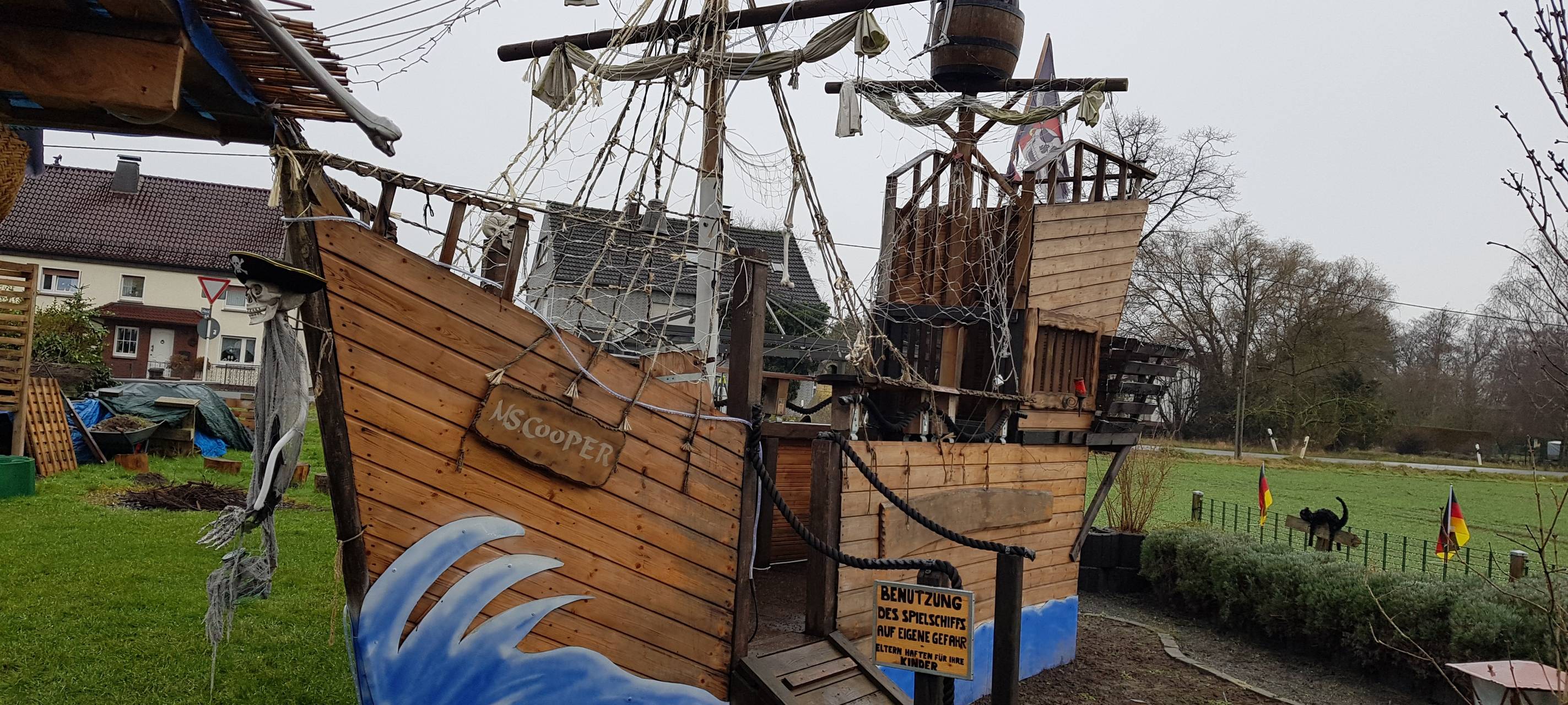 Piratenschiff in Dortmund-Lanstrop