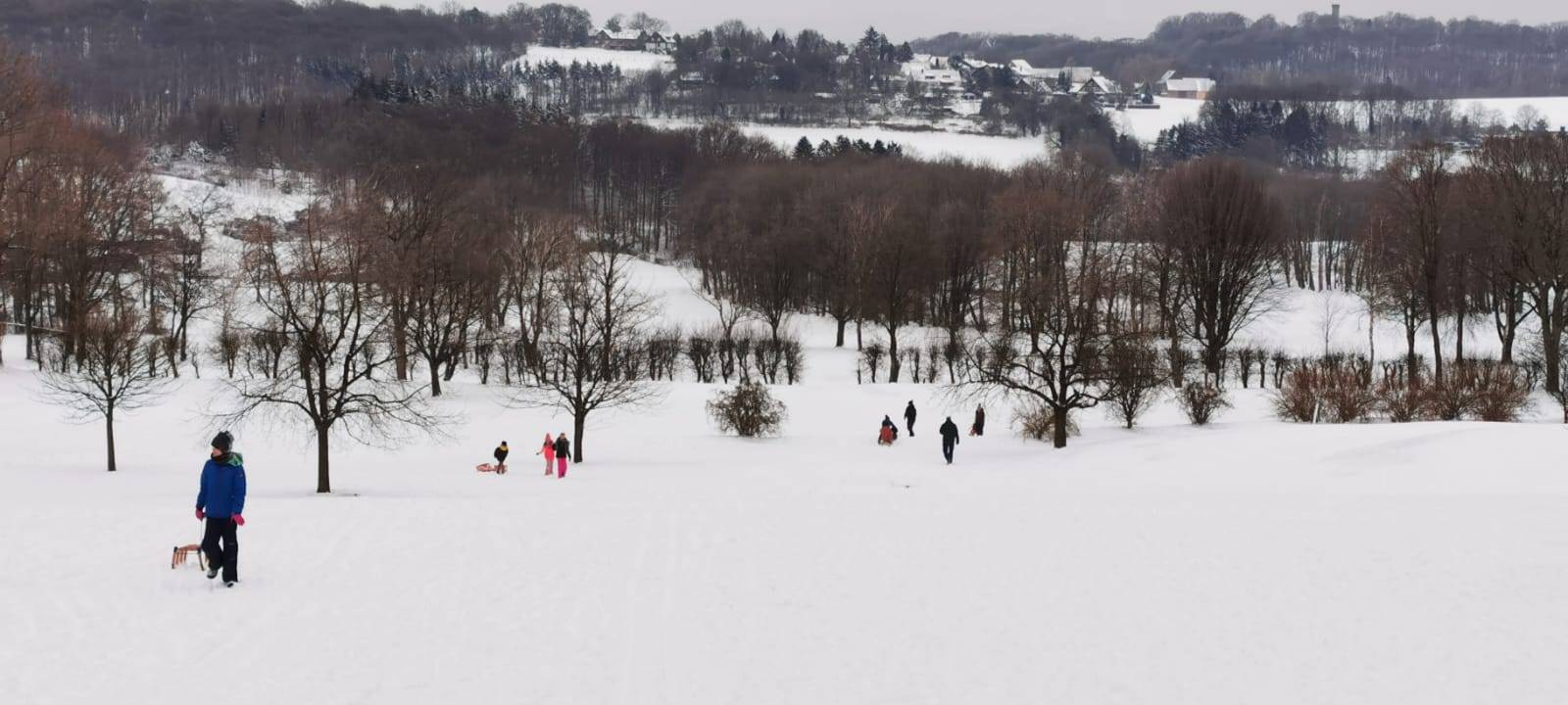 Dortmund: Radio 91.2 unterwegs im Schnee