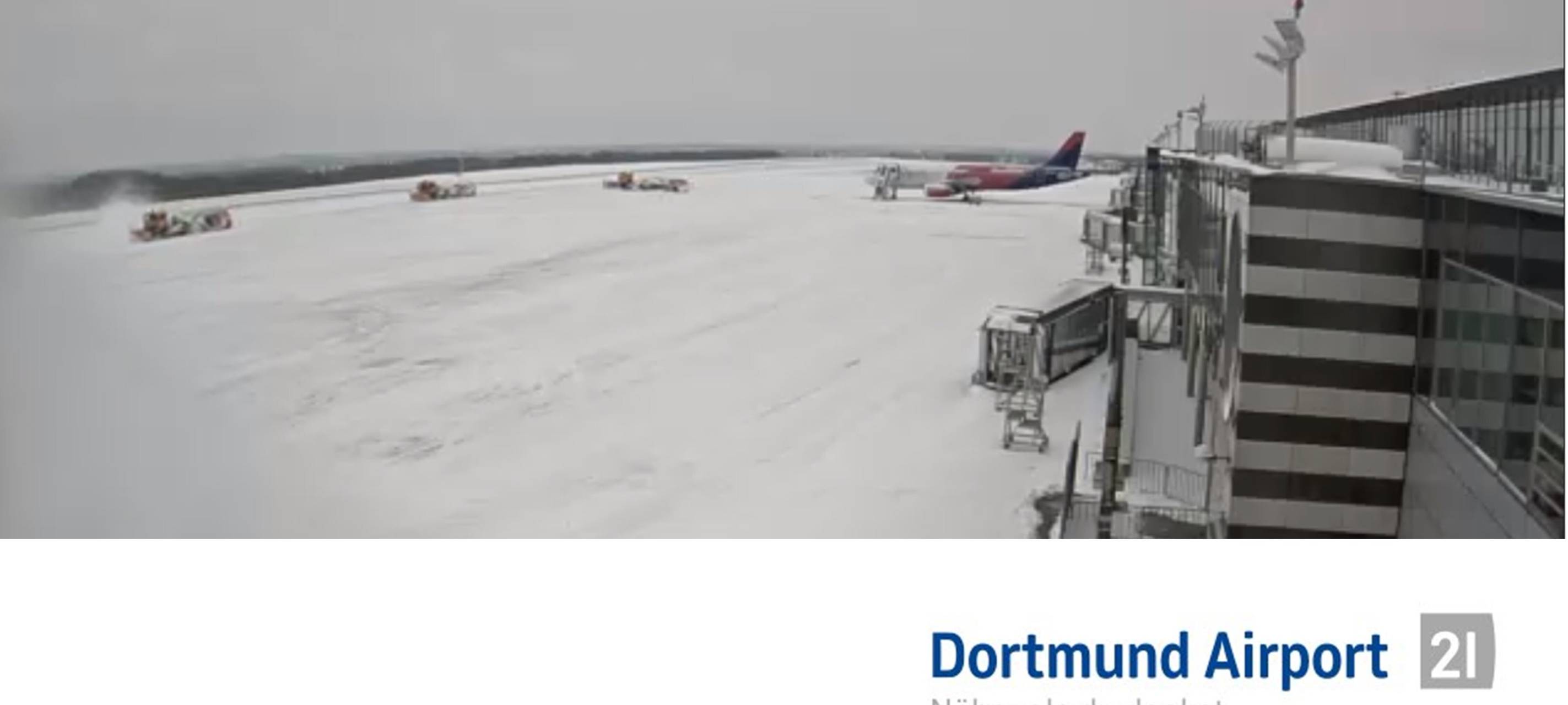 Kein Flugbetrieb am Dortmunder Flughafen