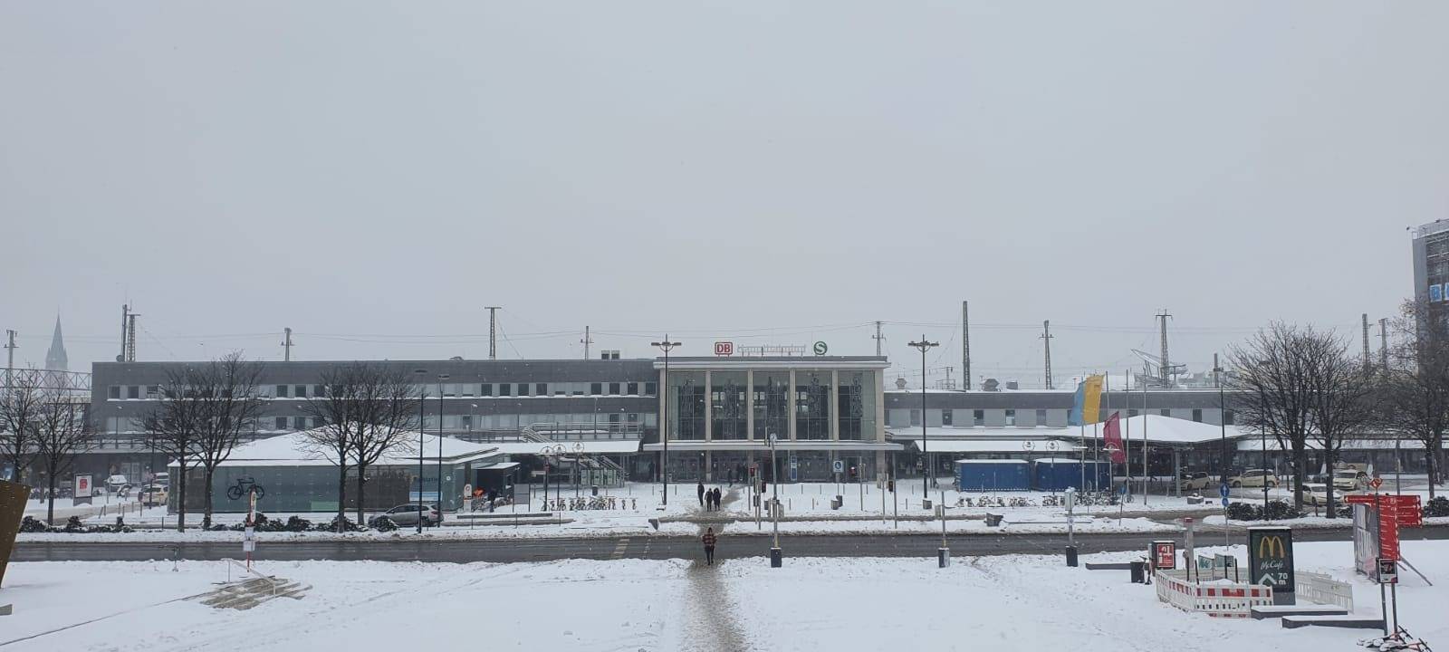 Obdachlose übernachten im Hauptbahnhof