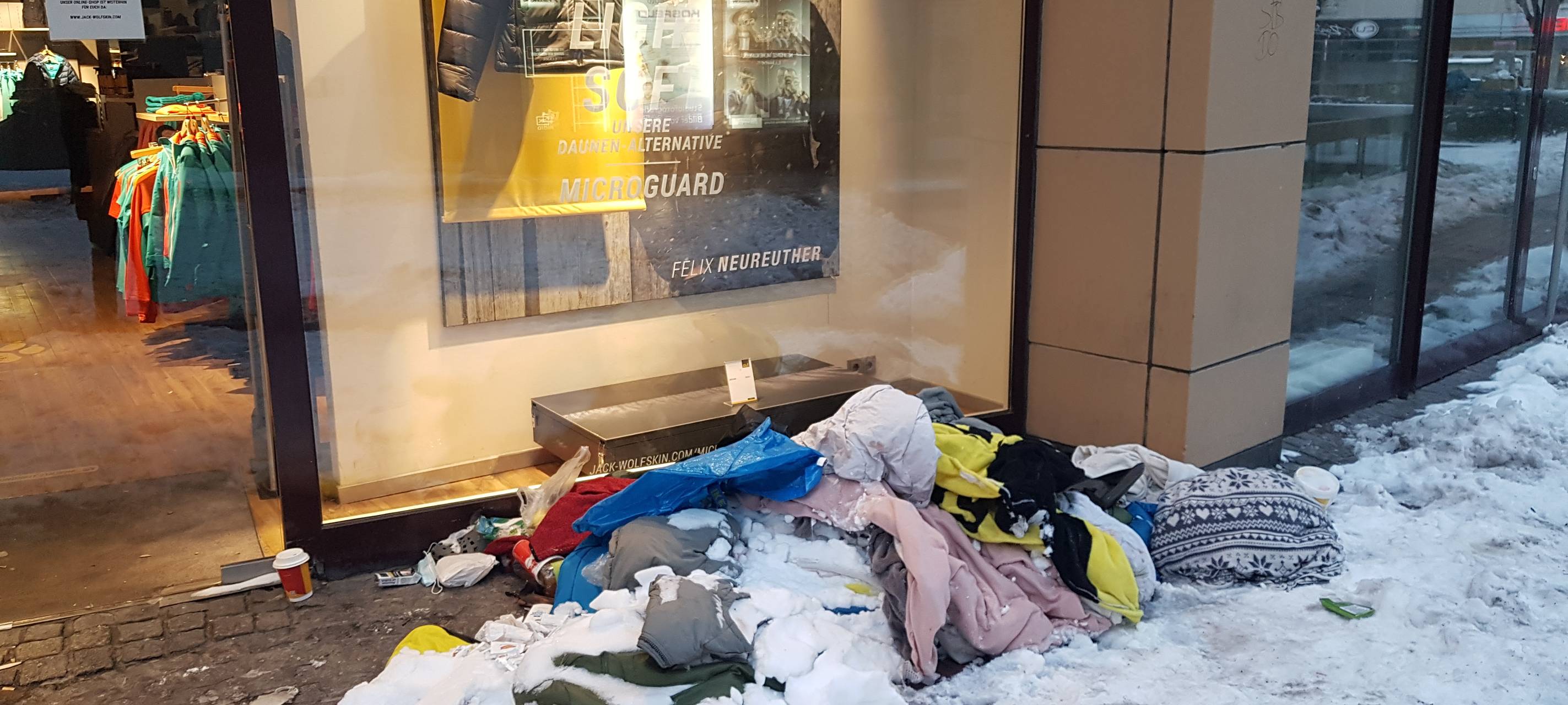 Demo für Obdachlose in Dortmund