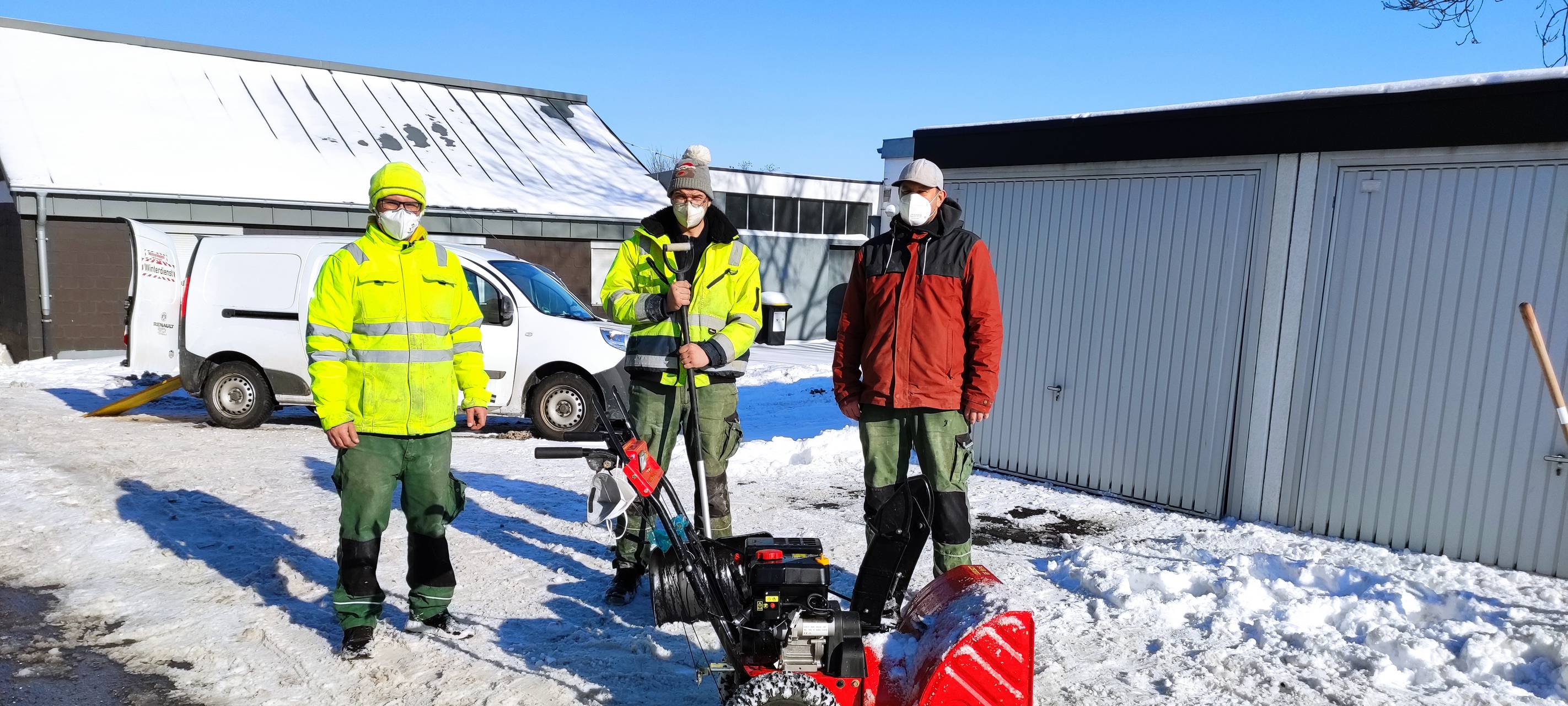 Vlnr Malte Jäger, Markus Krause, Sascha Siemer