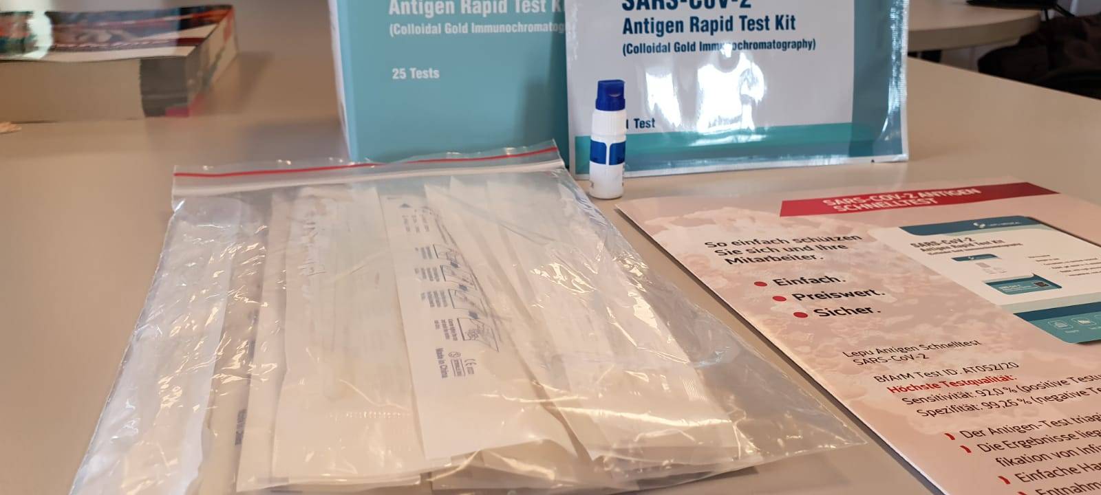 Dortmunder Unternehmen stellt Mitarbeitern Corona-Selbsttests zur Verfügung