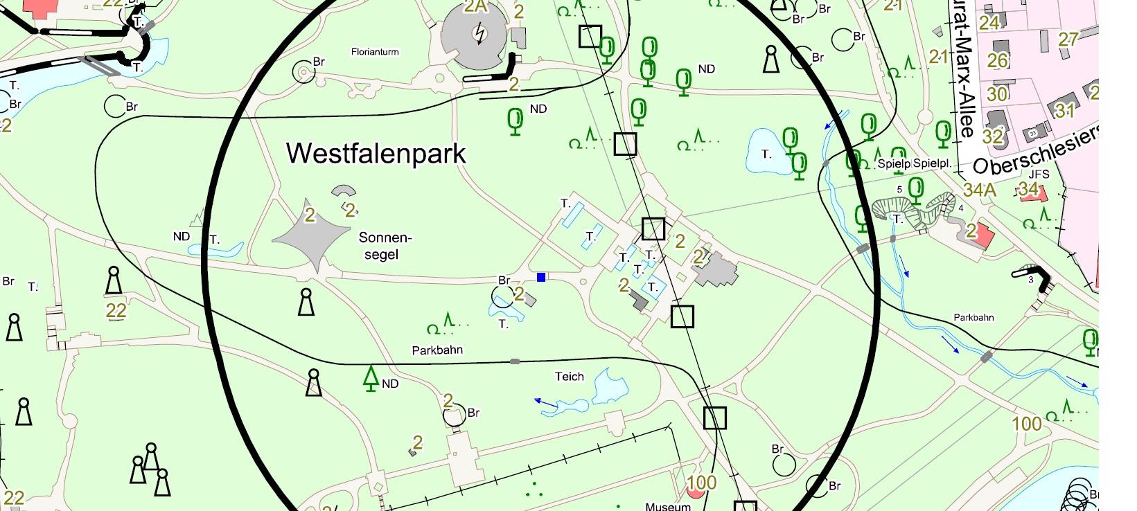 Dortmund: Erfolgreiche Entschärfung von drei Blindgängern im Westfalenpark