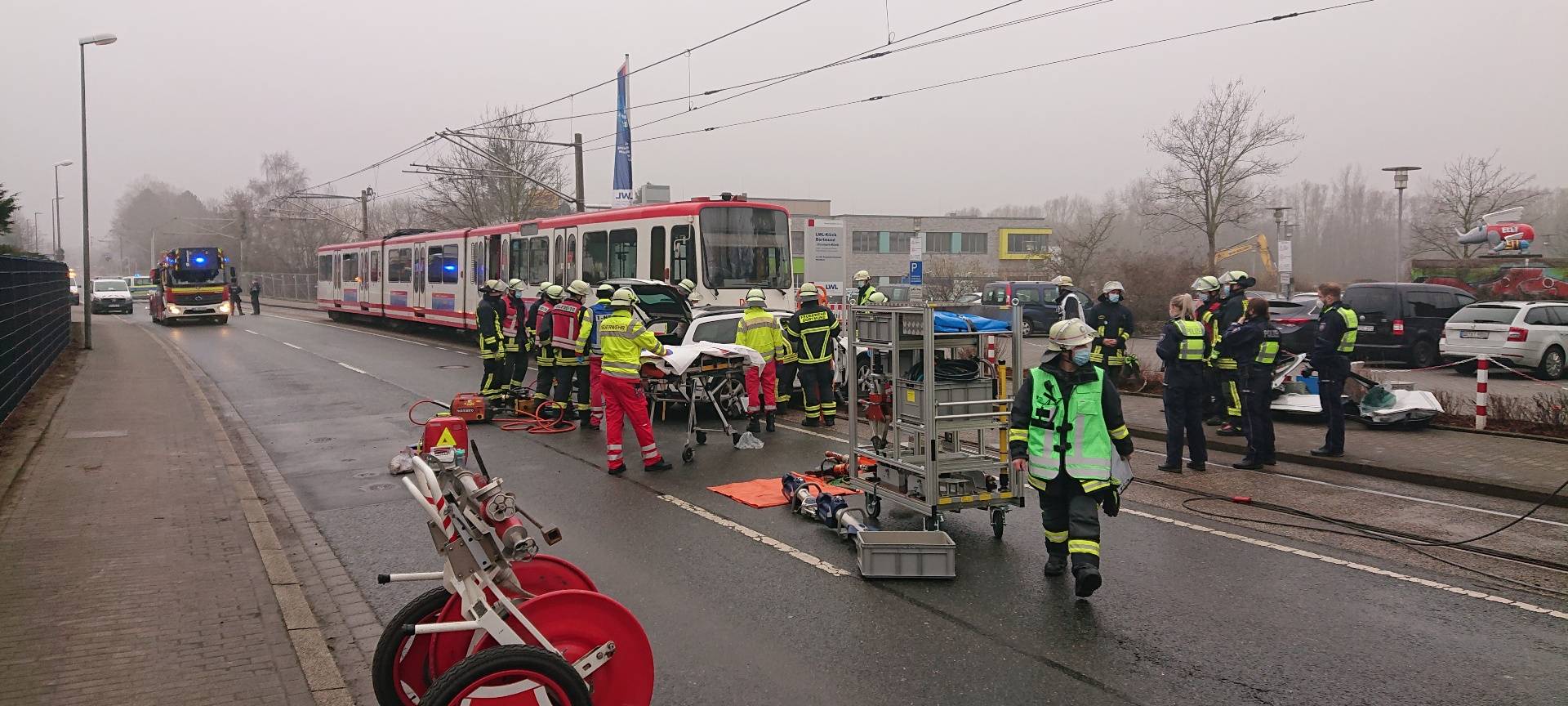 Dortmund: Schwerer Verkehrsunfall in Aplerbeck