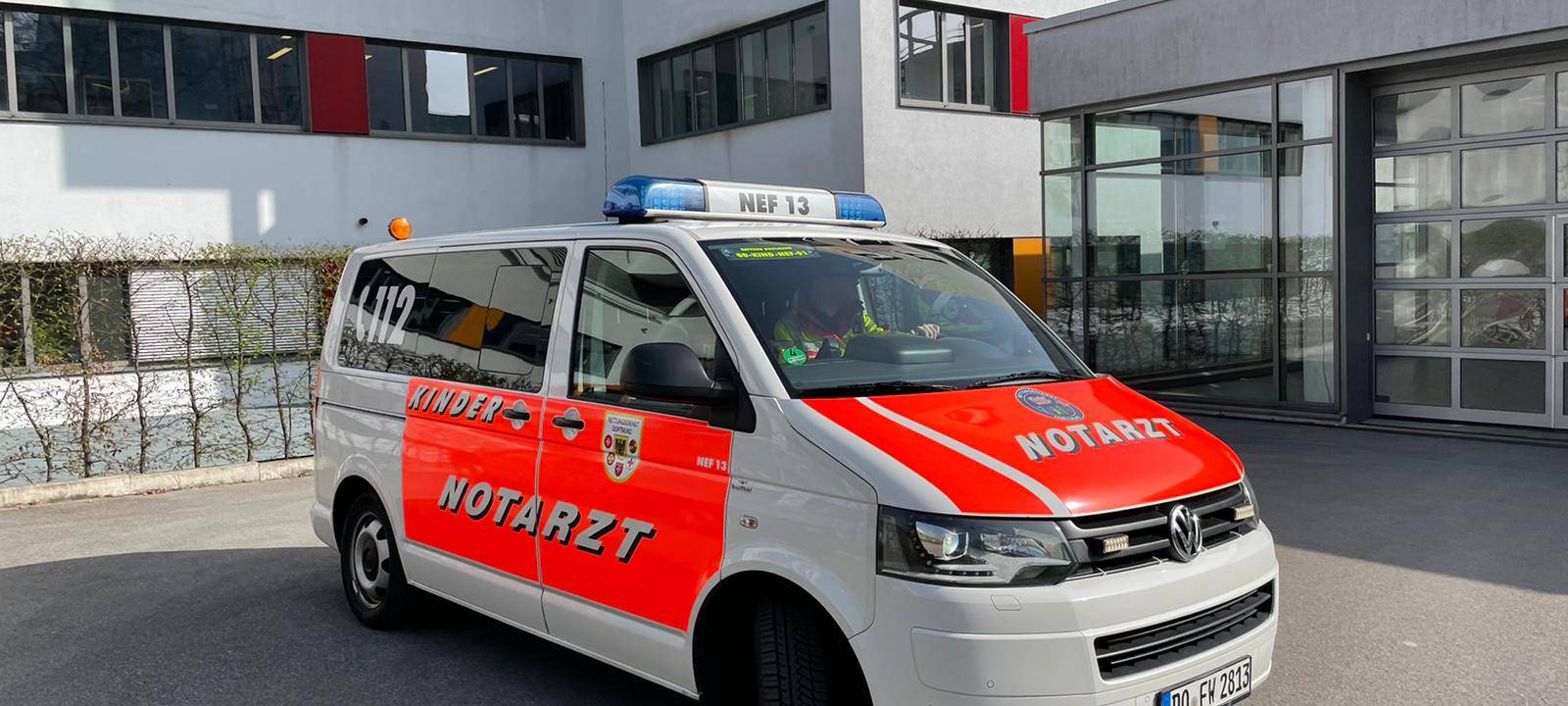 Dortmund: Kinder-Notarztwagen seit 25 Jahren im Einsatz