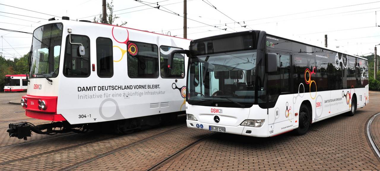Mehr Busse und Bahnen zum Kirchentag