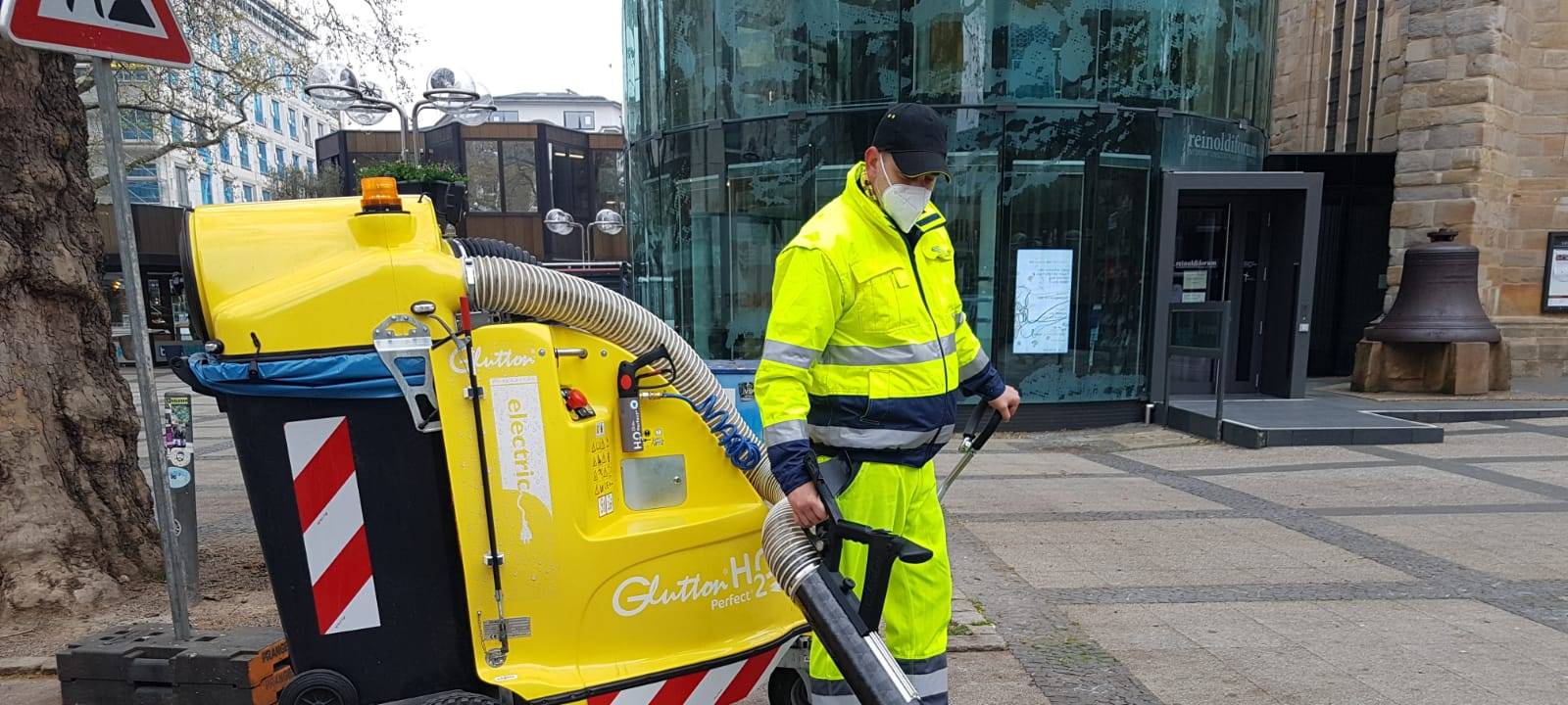 Unterwegs mit dem Cityputzer in Dortmund