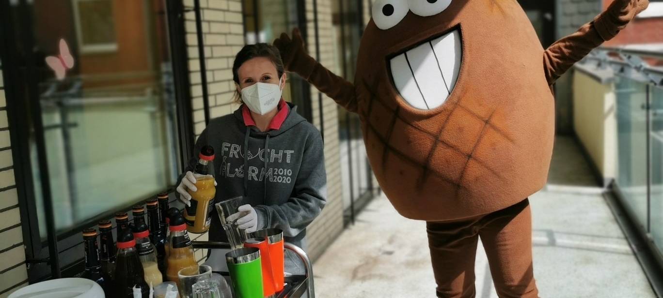 Projekt: "Fruchtalarm" auf der Kinderkrebsstation im Klinikum Dortmund