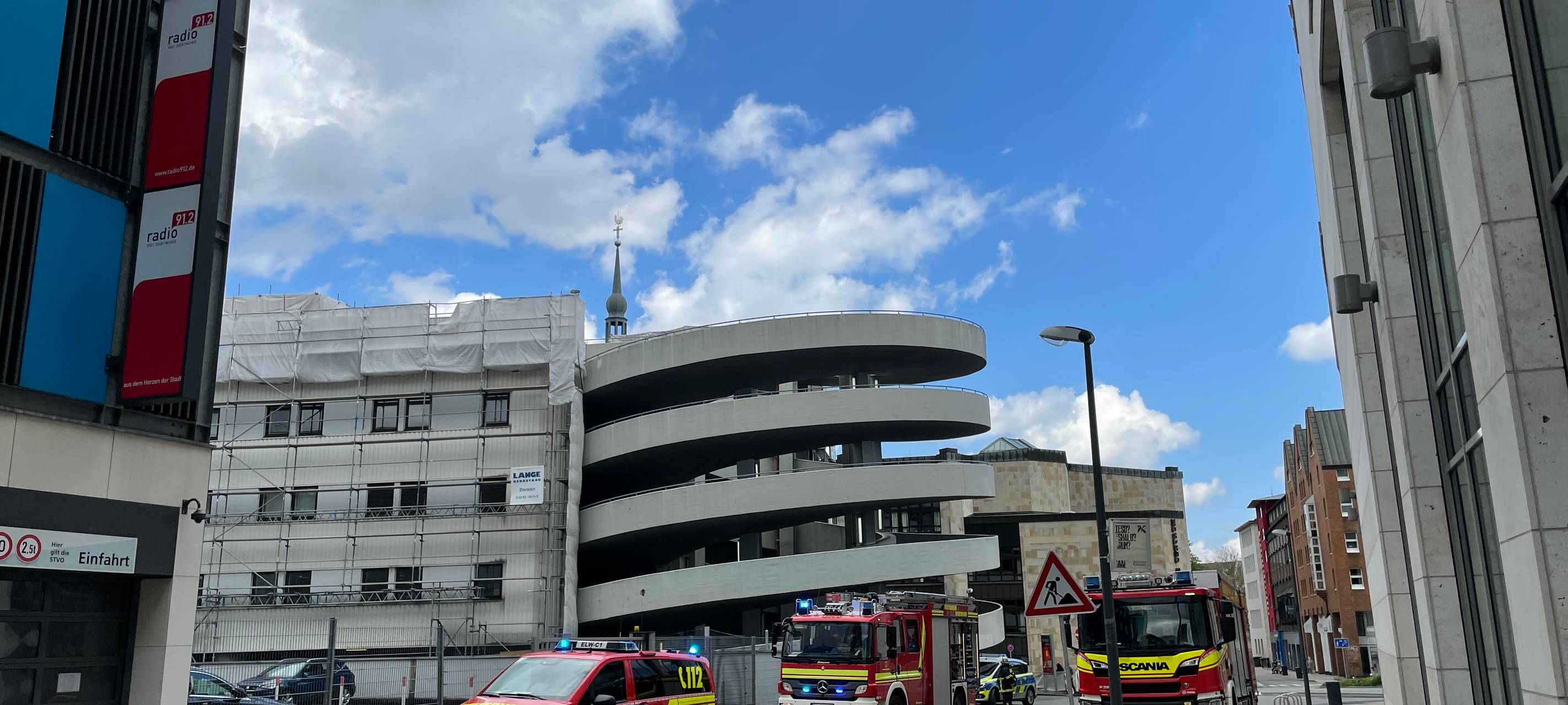 Dortmund: Feuerwehreinsatz in der Silberstraße