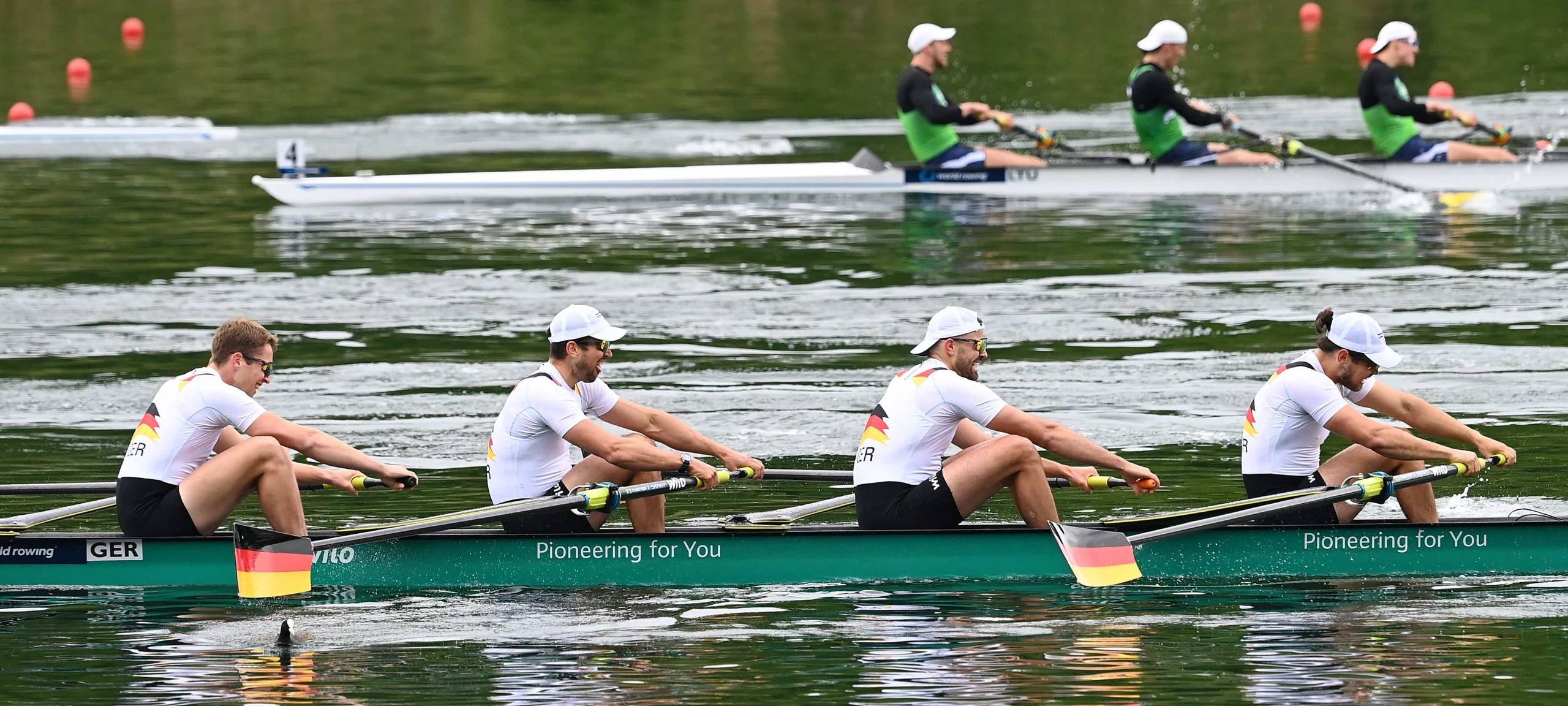 Dortmund: Ruder-Vierer siegt im B-Finale