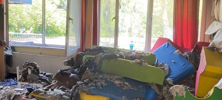 Nach Brandstiftung: Kita sucht neue Räumlichkeiten in Dortmund