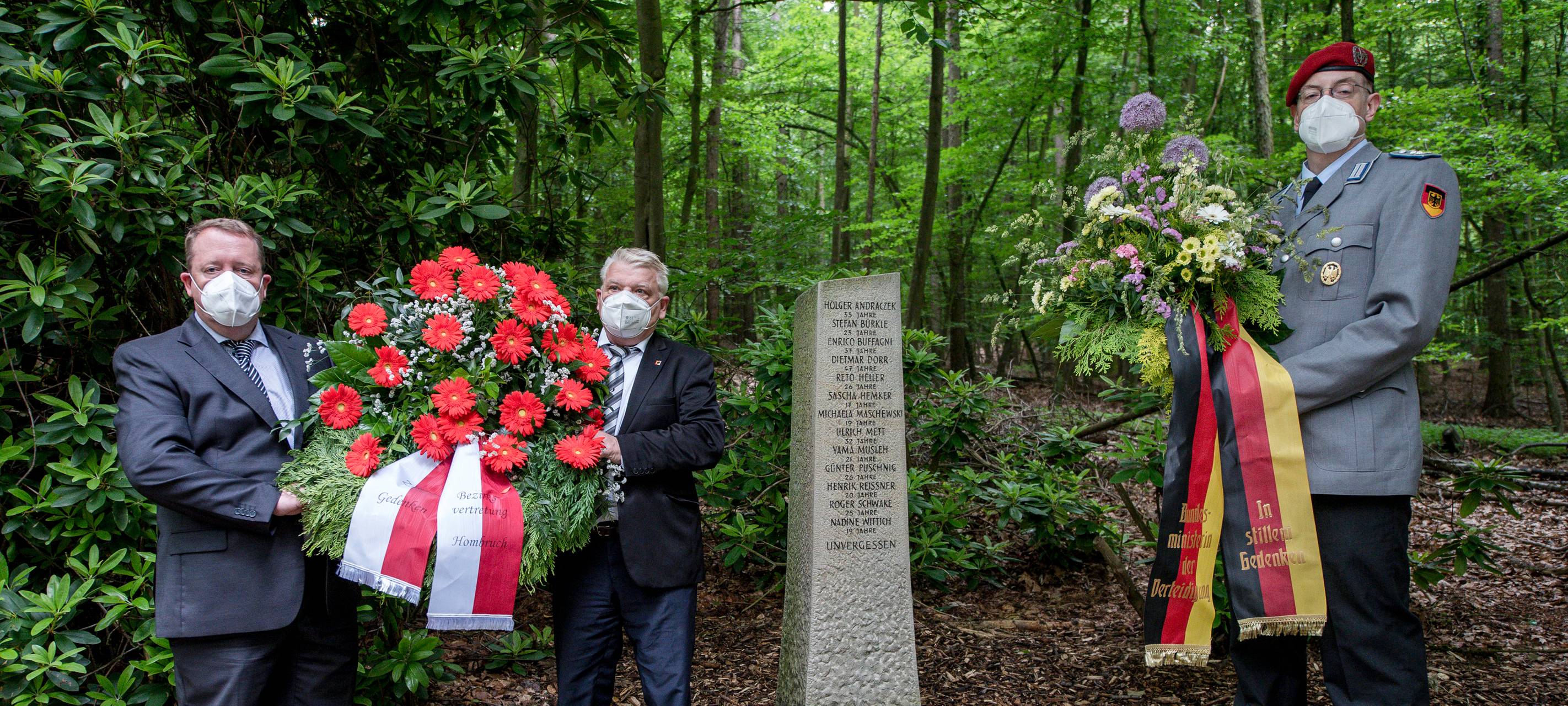 Dortmund: Gedenken an Hubschrauberabsturz