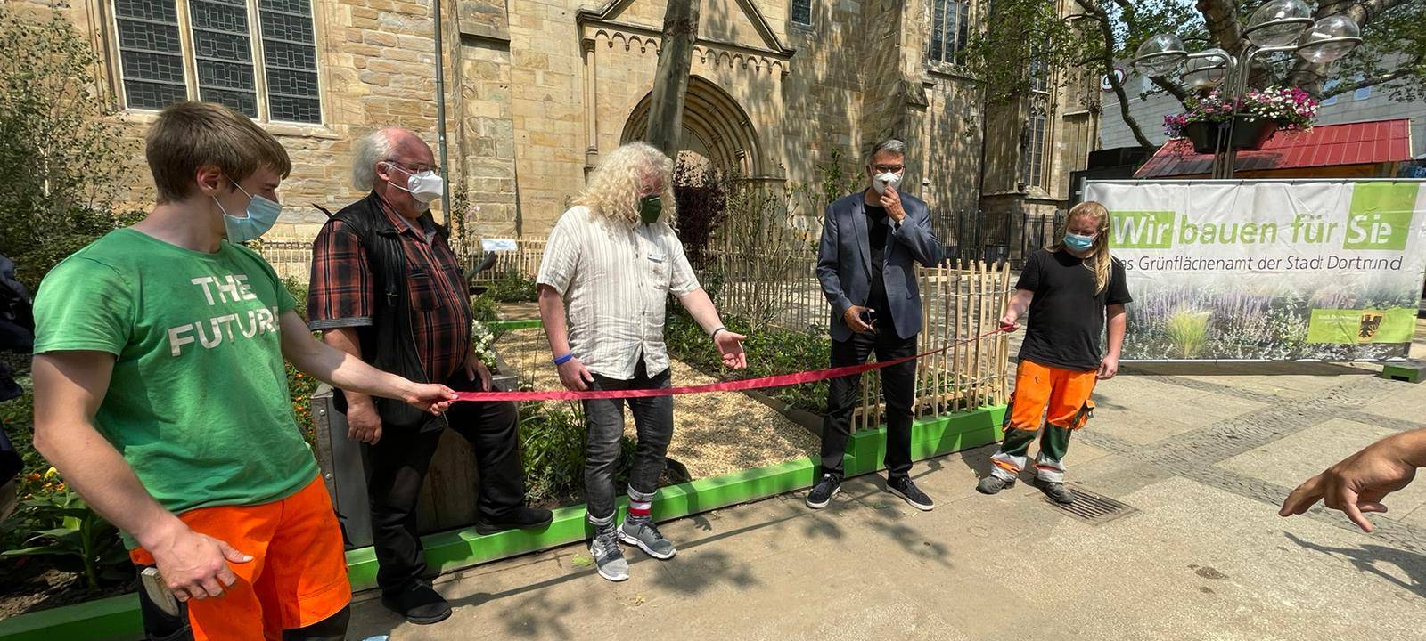 Dortmund: Gartenparadies an Reinoldikirche eröffnet