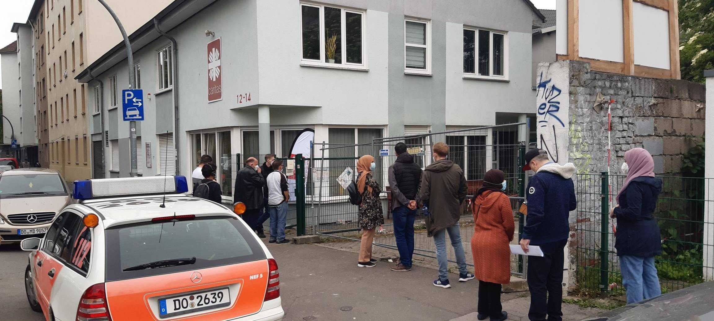 Impfaktion in der Dortmunder Nordstadt.