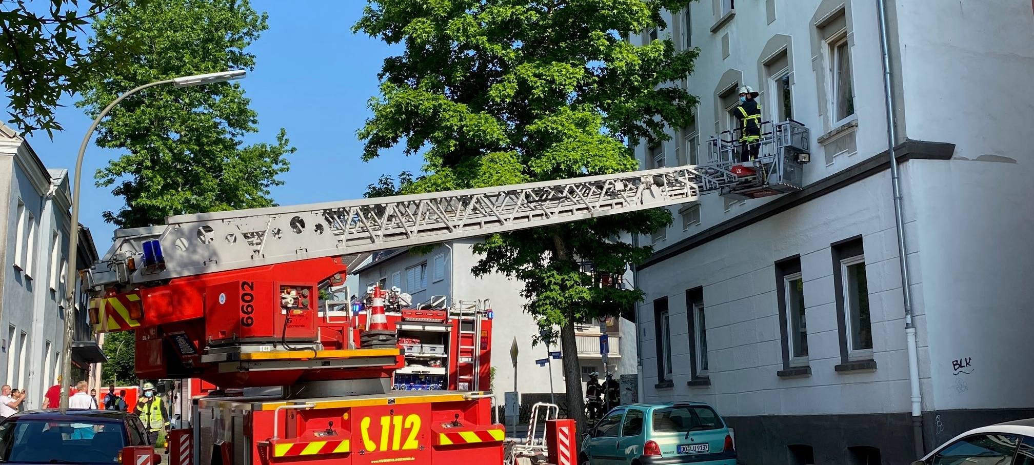 Wohnungsbrand in Lütgendortmund