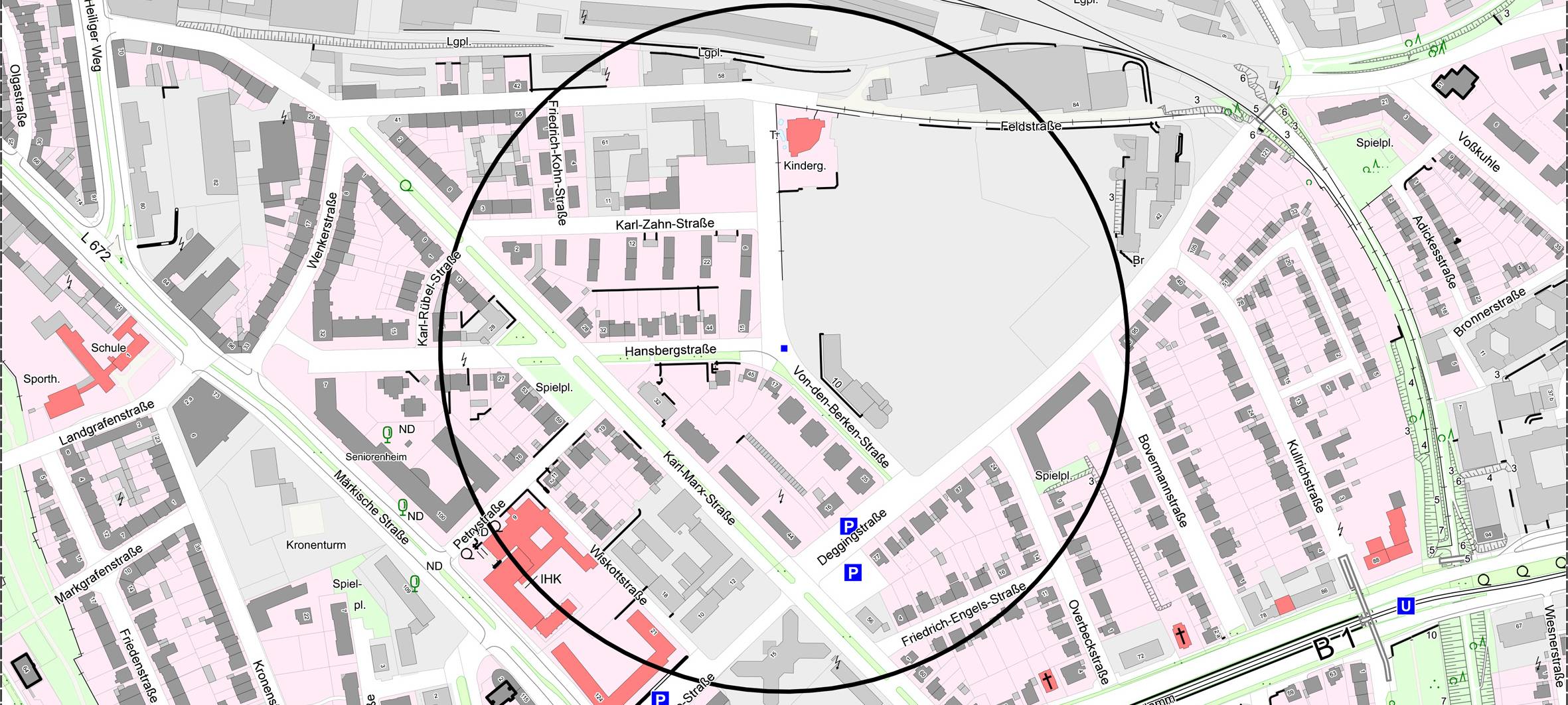 Dortmund: Blindgänger in der östlichen Innenstadt entschärft