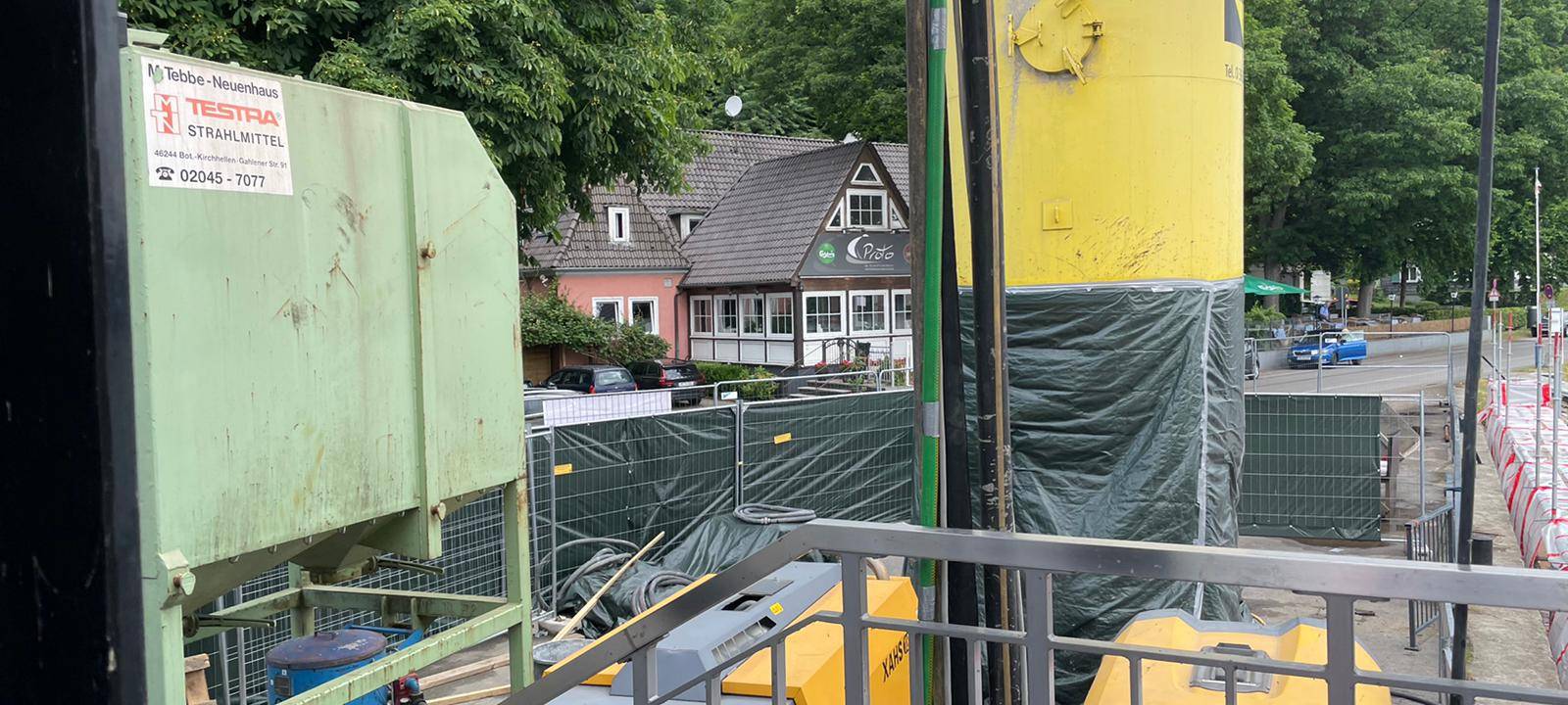 Dortmund: Sanierung der Wehranlage im Hengsteysee läuft