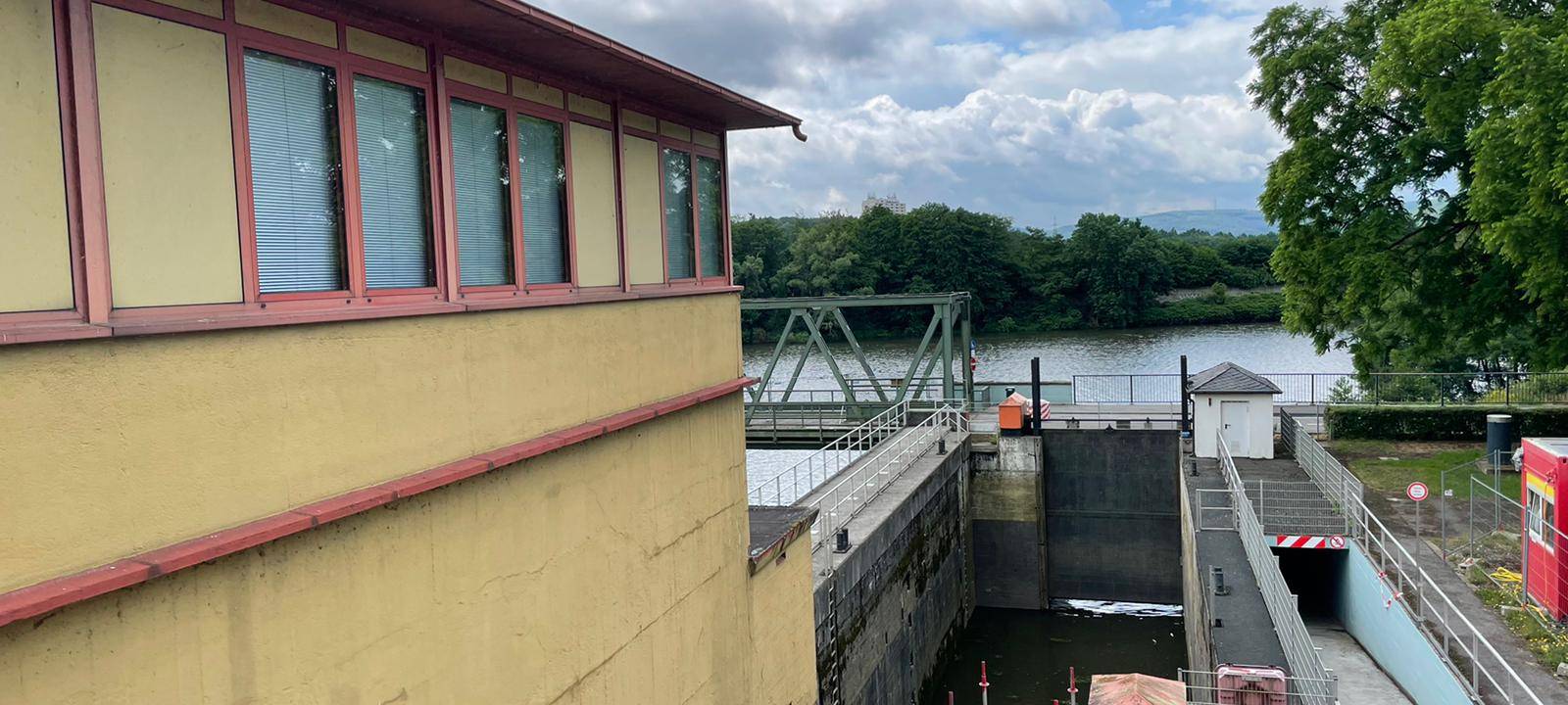 Dortmund: Sanierung der Wehranlage im Hengsteysee läuft