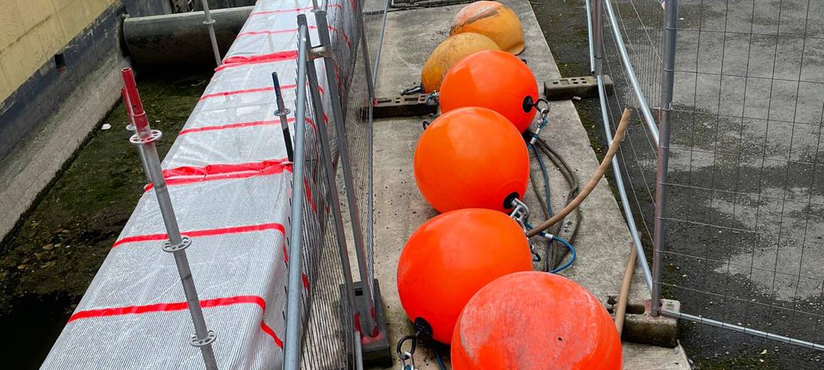 Dortmund: Sanierung der Wehranlage im Hengsteysee läuft