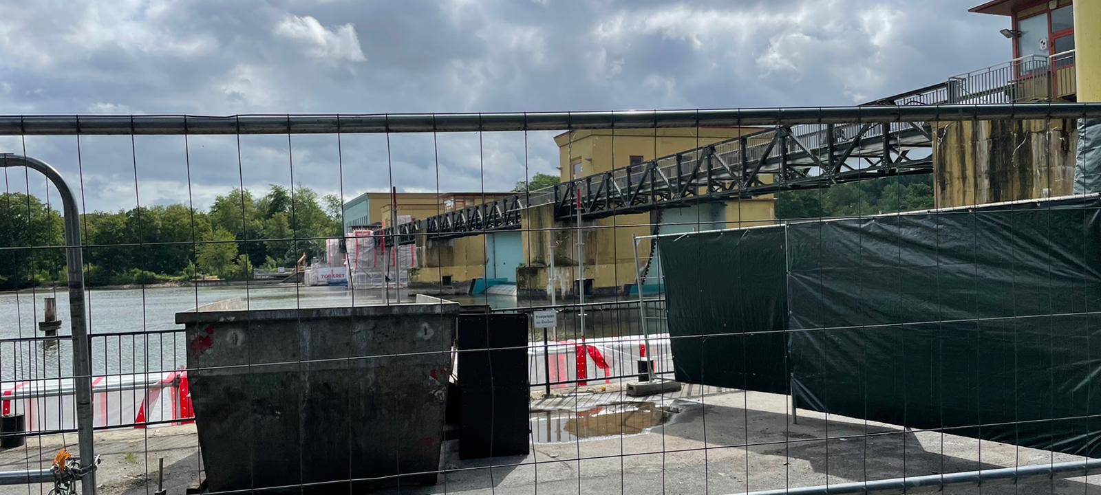 Dortmund: Sanierung der Wehranlage im Hengsteysee läuft