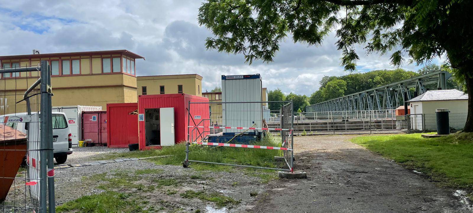 Dortmund: Sanierung der Wehranlage im Hengsteysee läuft