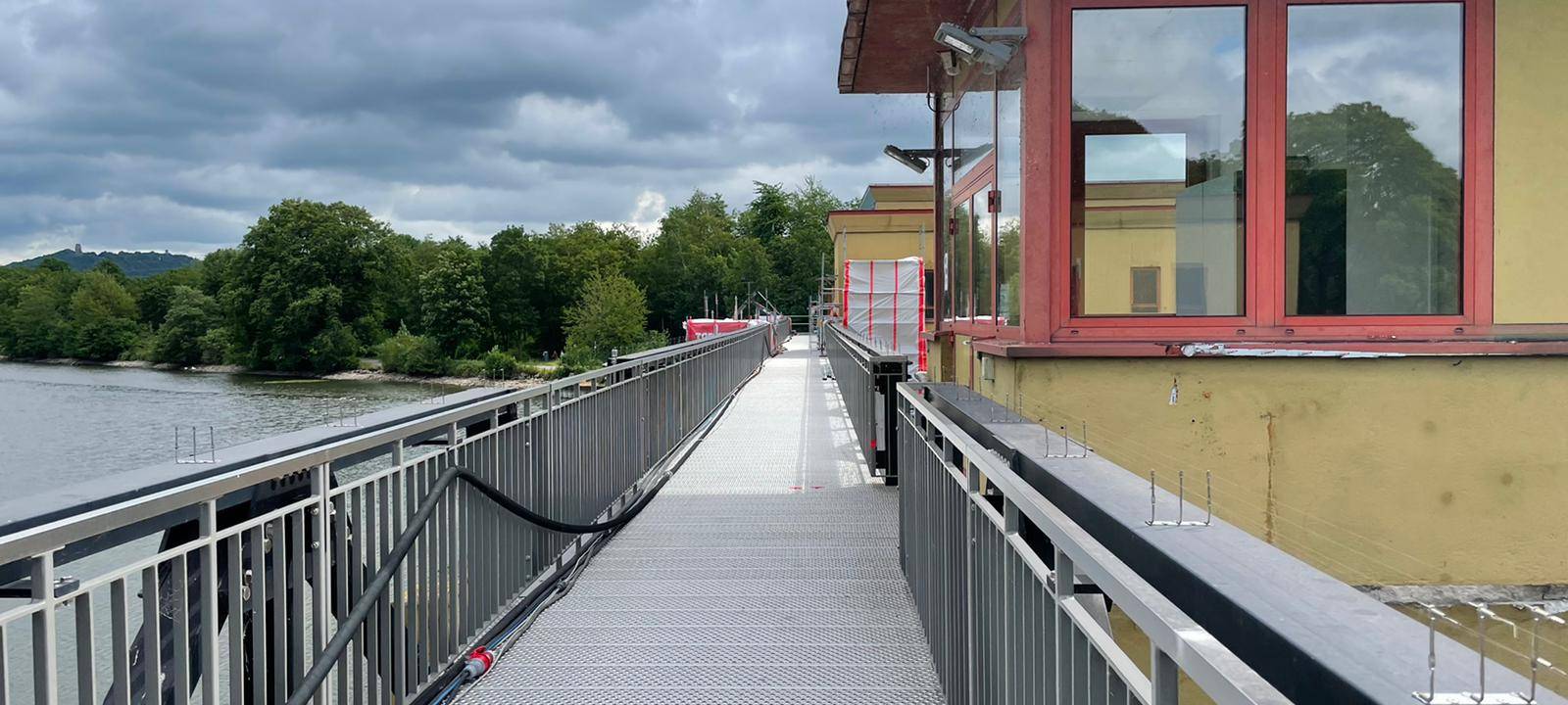 Dortmund: Sanierung der Wehranlage im Hengsteysee läuft