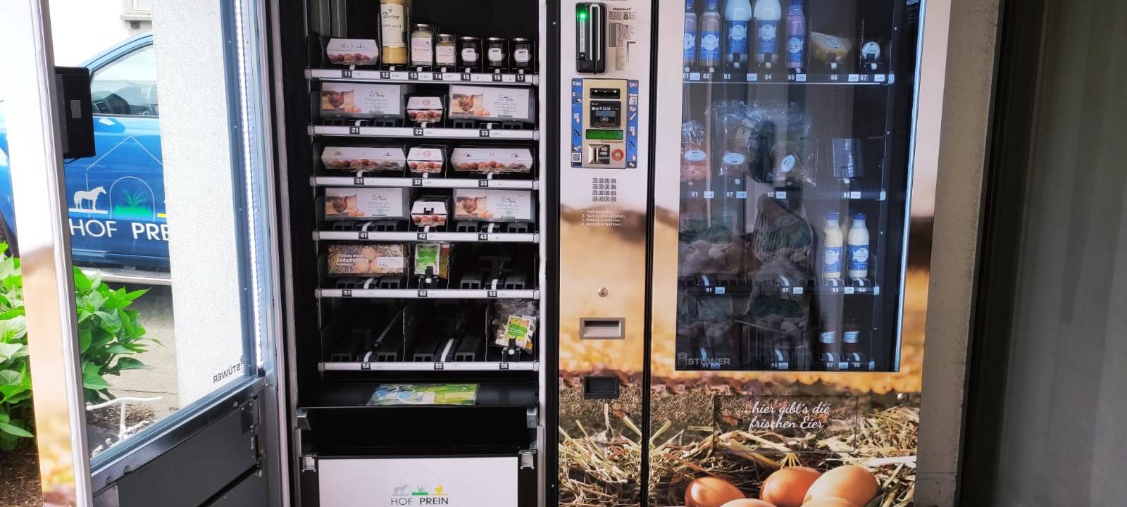 Dortmund: Neuer Hofladenautomat auf Hof Prein