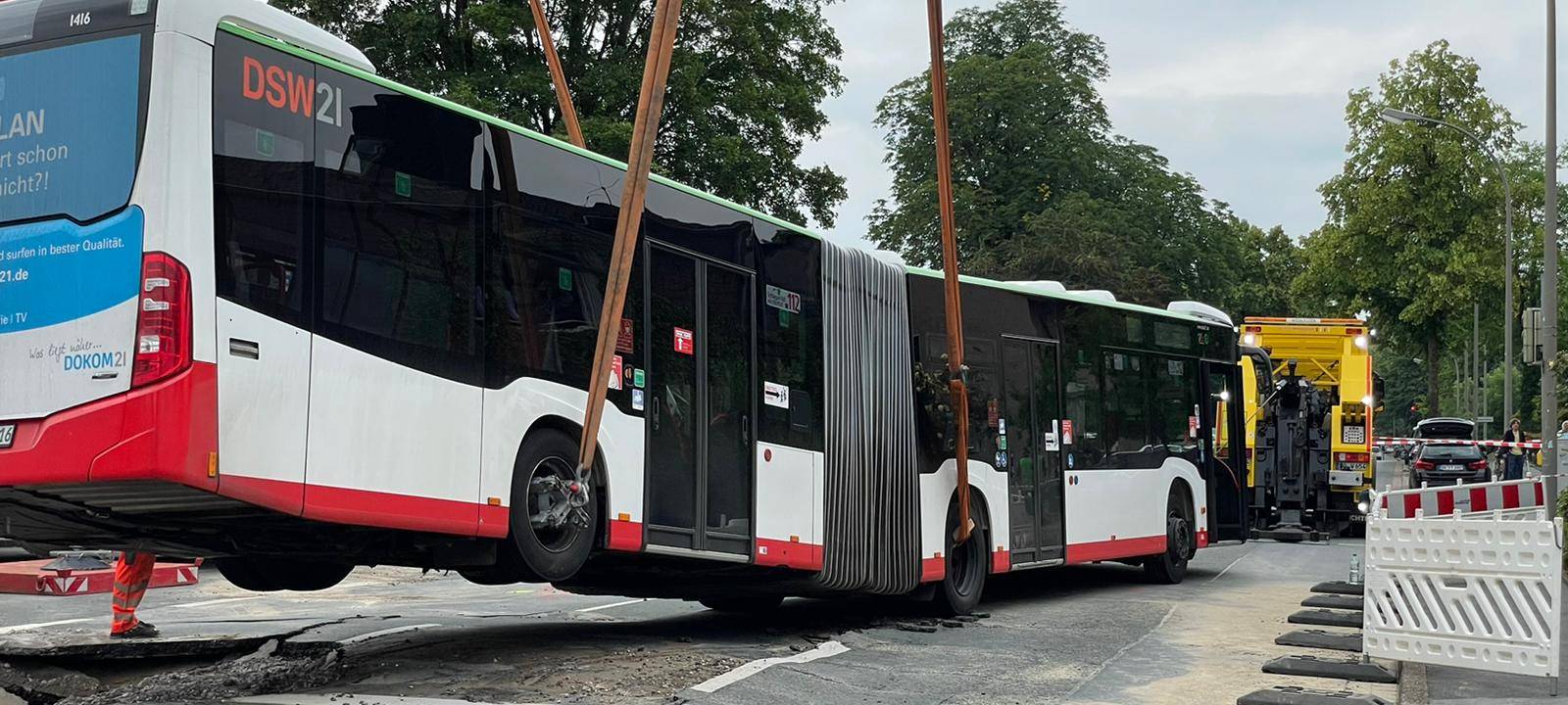 Wasserrohrbruch in Dortmund: Hagener Straße gesperrt