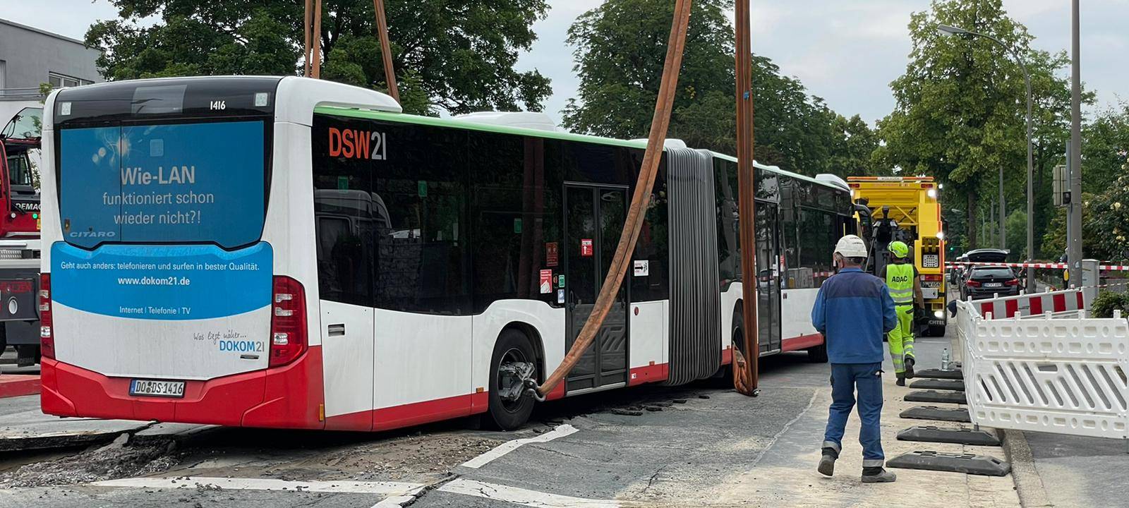Wasserrohrbruch in Dortmund: Hagener Straße gesperrt
