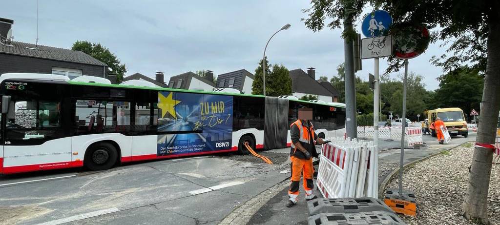 Wasserrohrbruch in Dortmund: Hagener Straße gesperrt