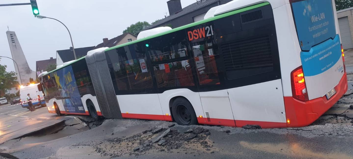 Wasserrohrbruch in Dortmund: Hagener Straße gesperrt
