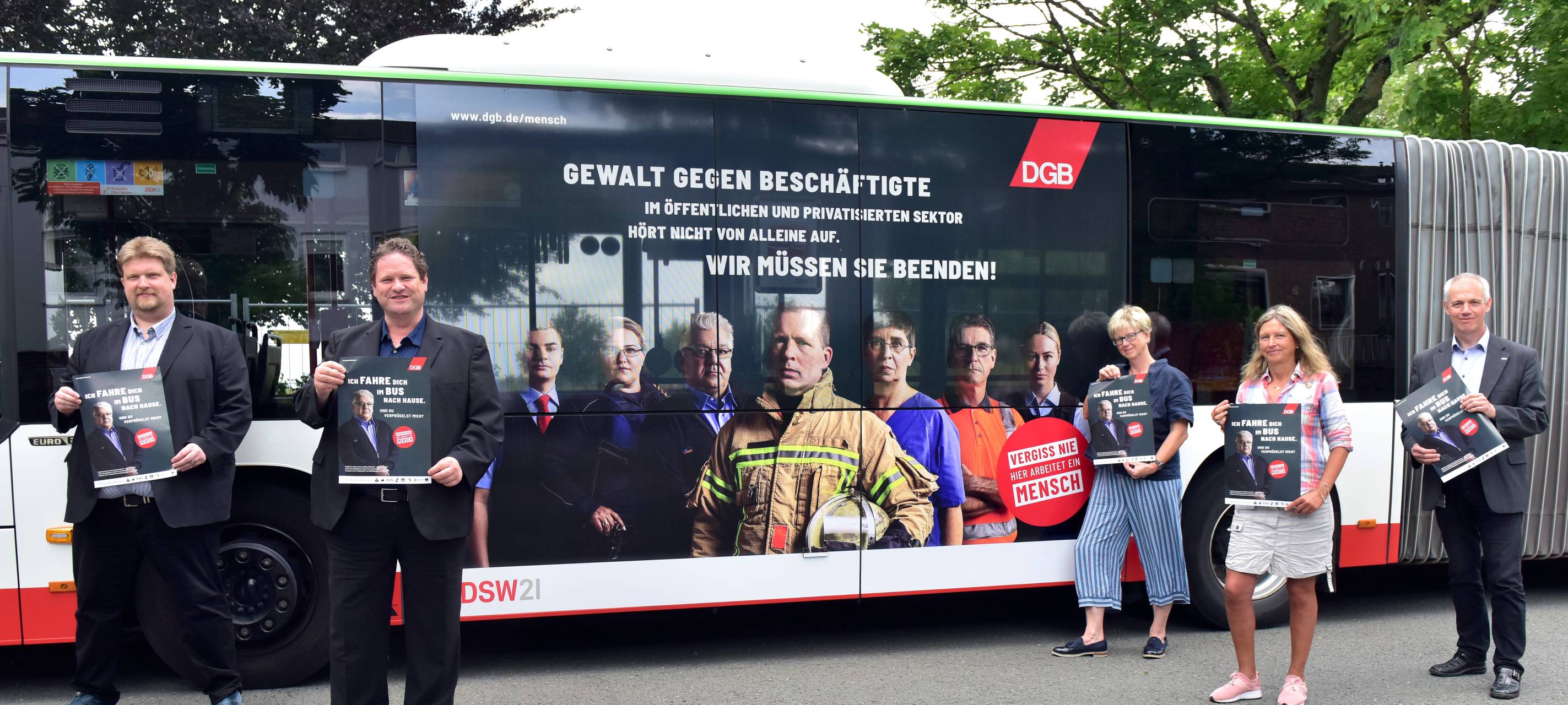 DSW21 unterstützt DGB-Kampagne für mehr Respekt