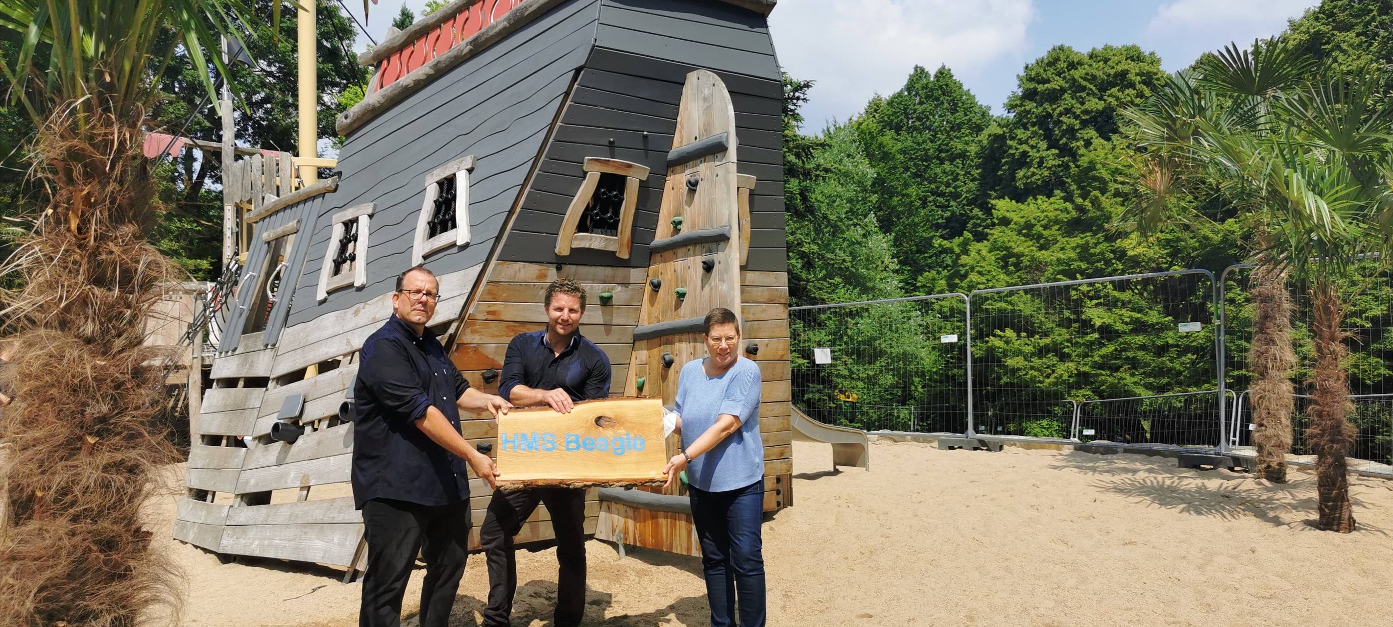 Dortmund: Piratenschiff jetzt im Rombergpark