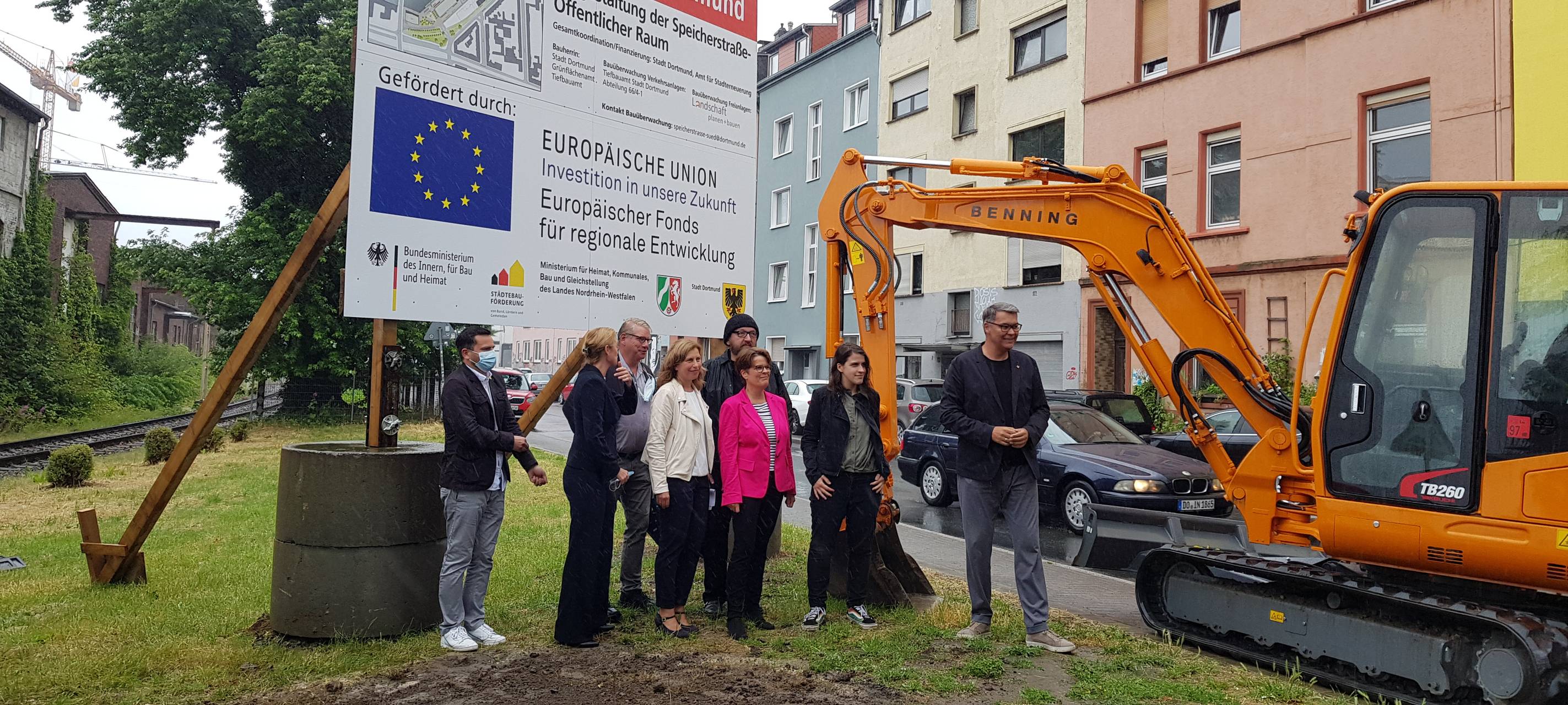 Dortmund: Umbau der Speicherstraße gestartet