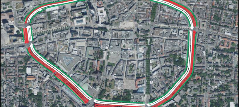 Stadt Dortmund stellt sechs Pläne für die Wallring-Umgestaltung vor
