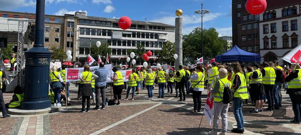 Dortmund: Streik im Einzelhandel