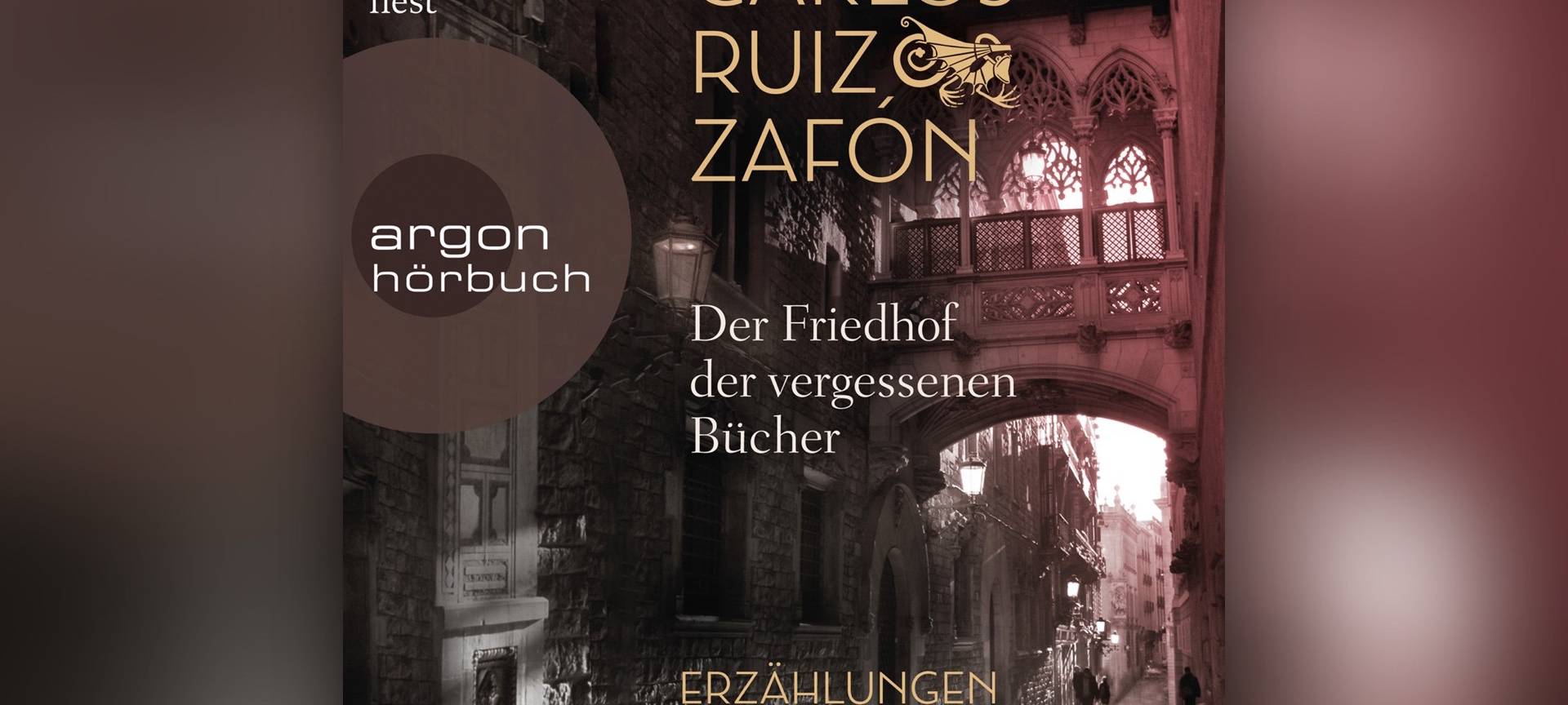 Buchcover "Der Friedhof der vergessenen Bücher" von Carlos Ruiz Zafón