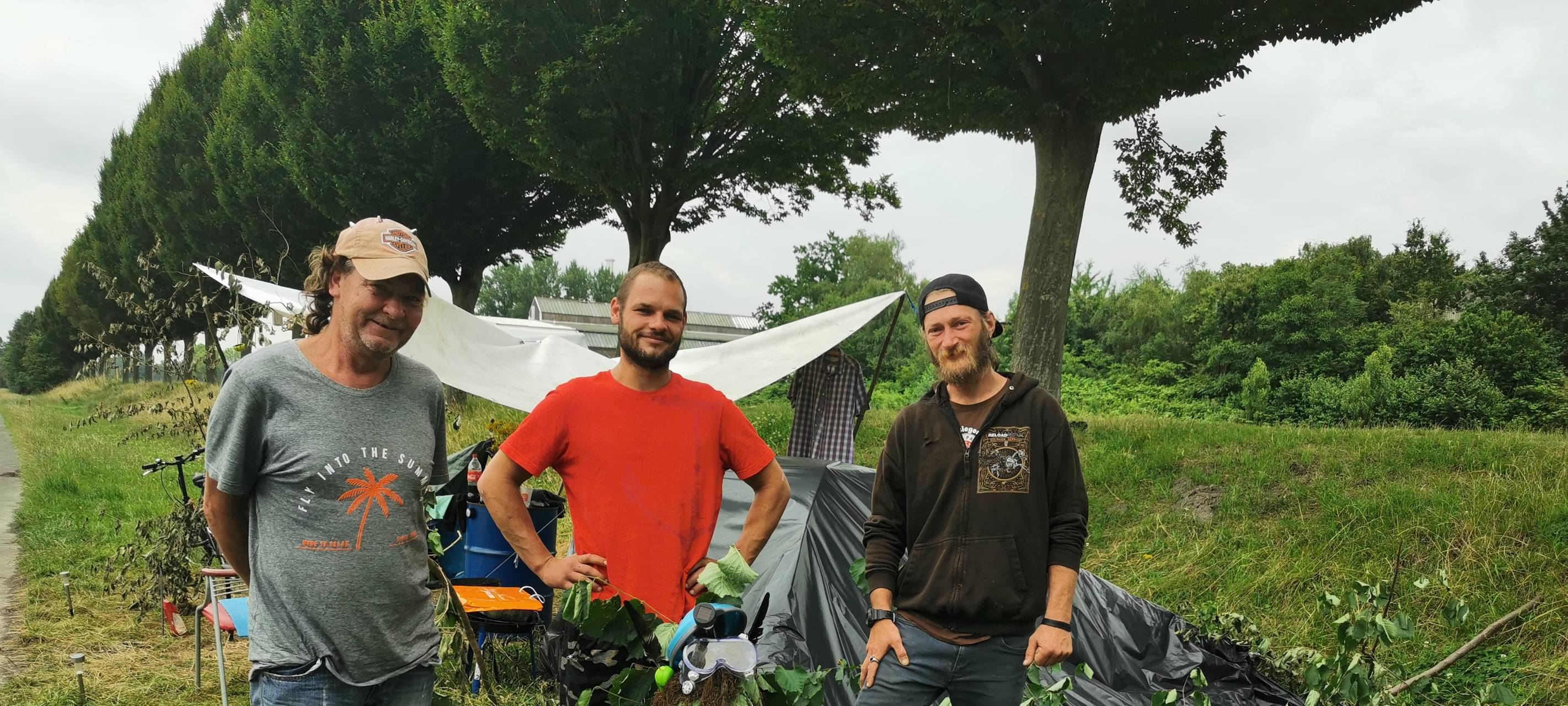 Dortmund: Zelte für obdachlose Männer am Kanal gesucht