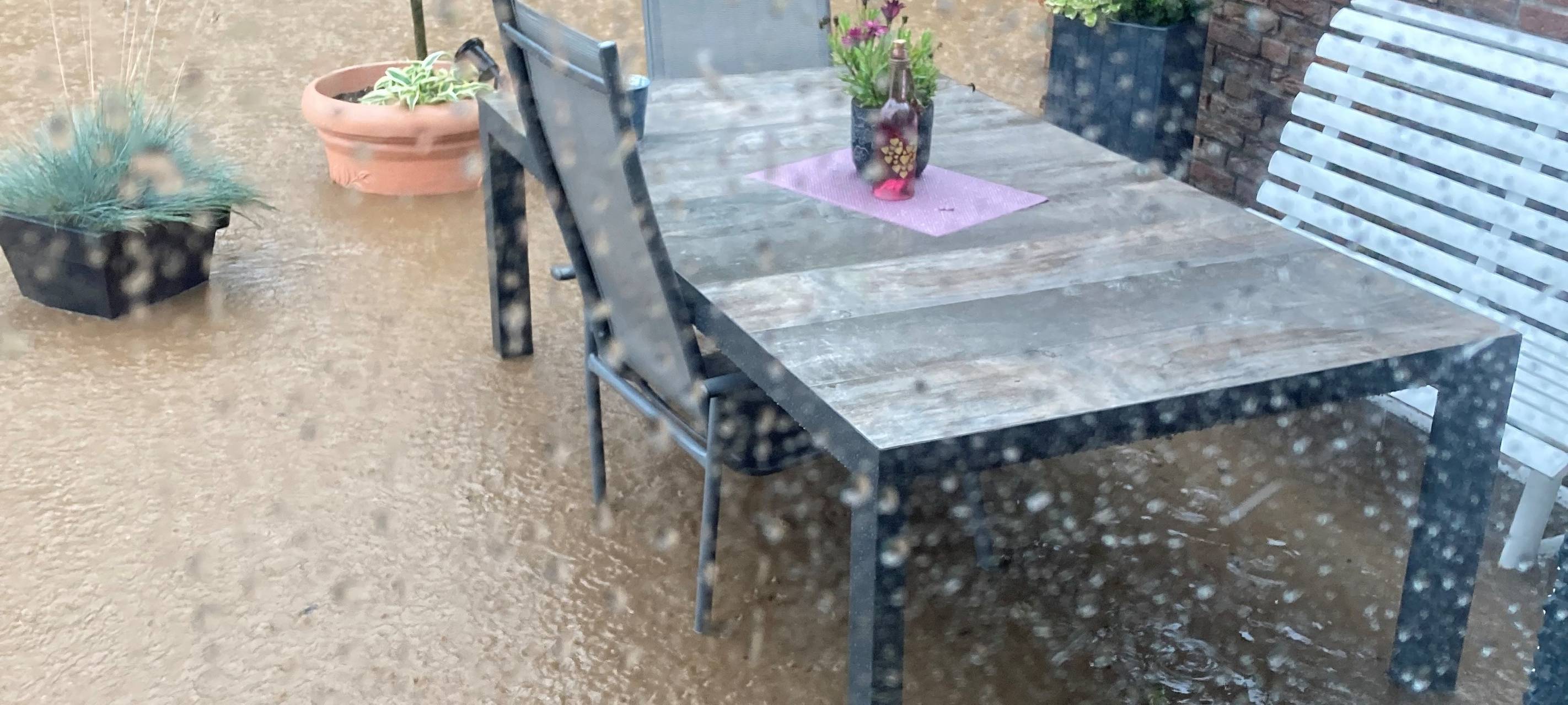 Hochwasser in Dortmund-Asseln