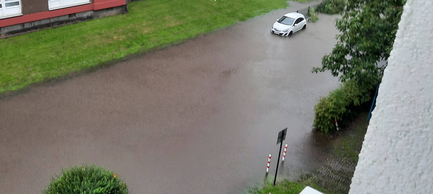 Wegen Dauerregen: Dortmunder Feuerwehr im Dauereinsatz