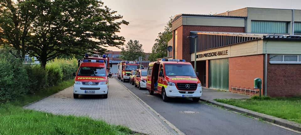 Dortmunder Feuerwehr hilft in Euskirchen
