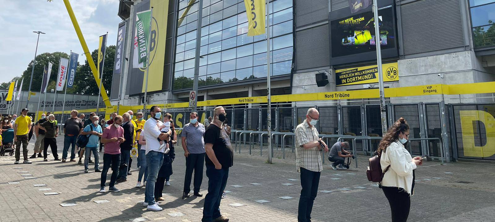 Impfstart im Dortmunder Stadion