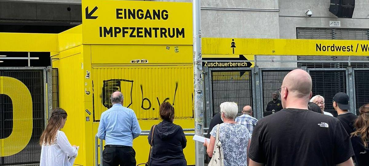 Fast 2900 Menschen im BVB-Stadion geimpft