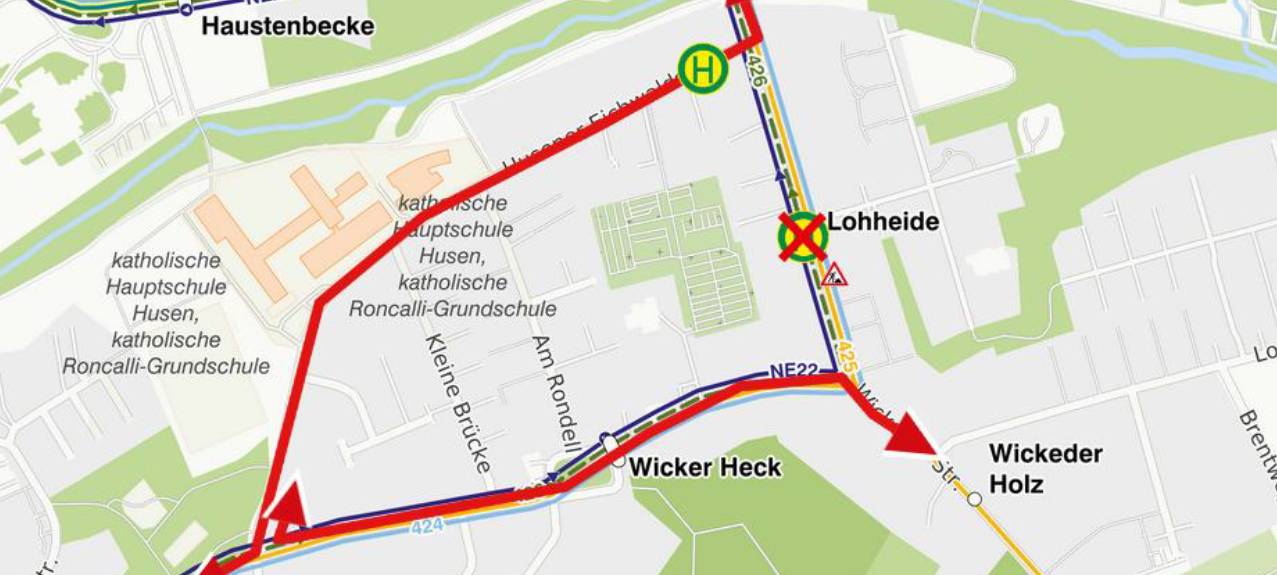 Dortmund: Tagesbruch auf der Wickeder Straße