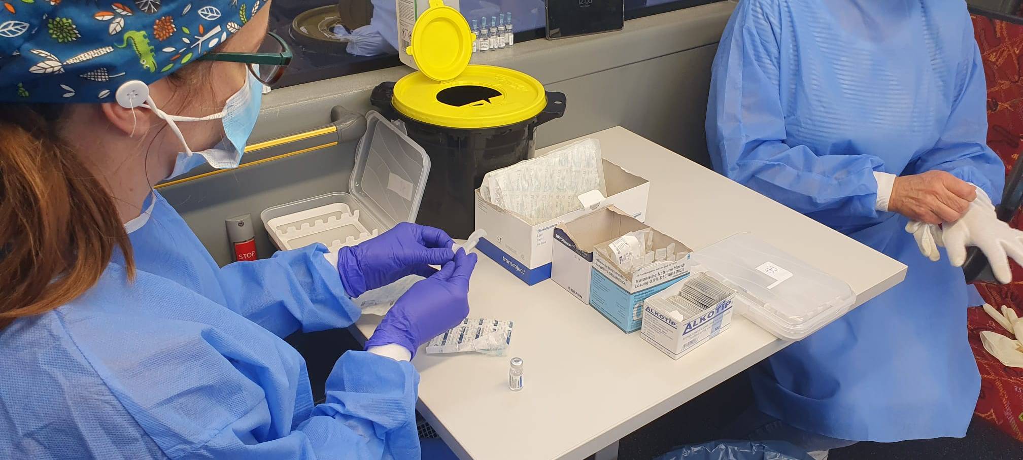 Große Nachfrage bei Impfbus-Aktion in Dortmund